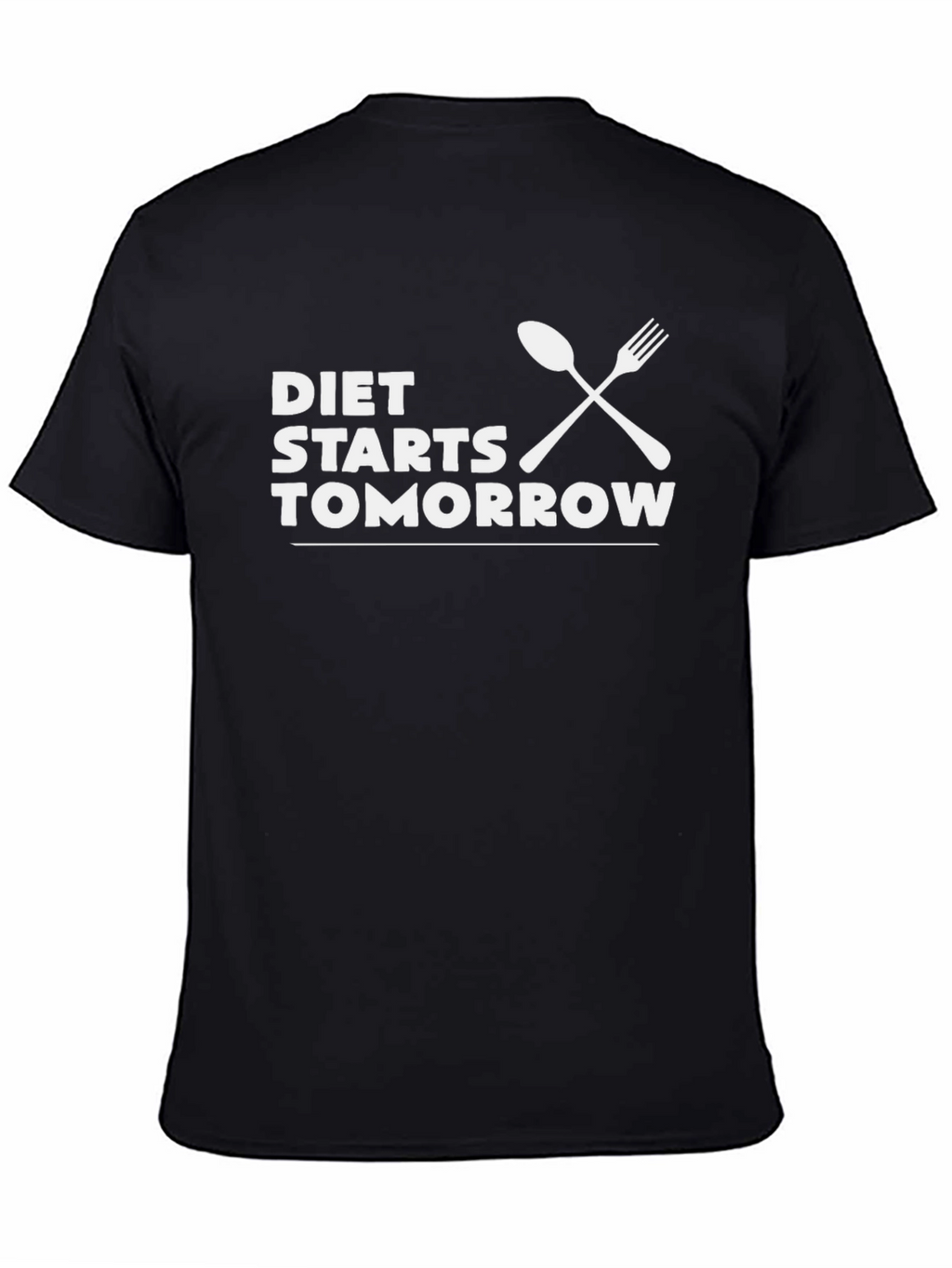 Diet Starts Tomorrow T-Shirt Funny Foodie Tee