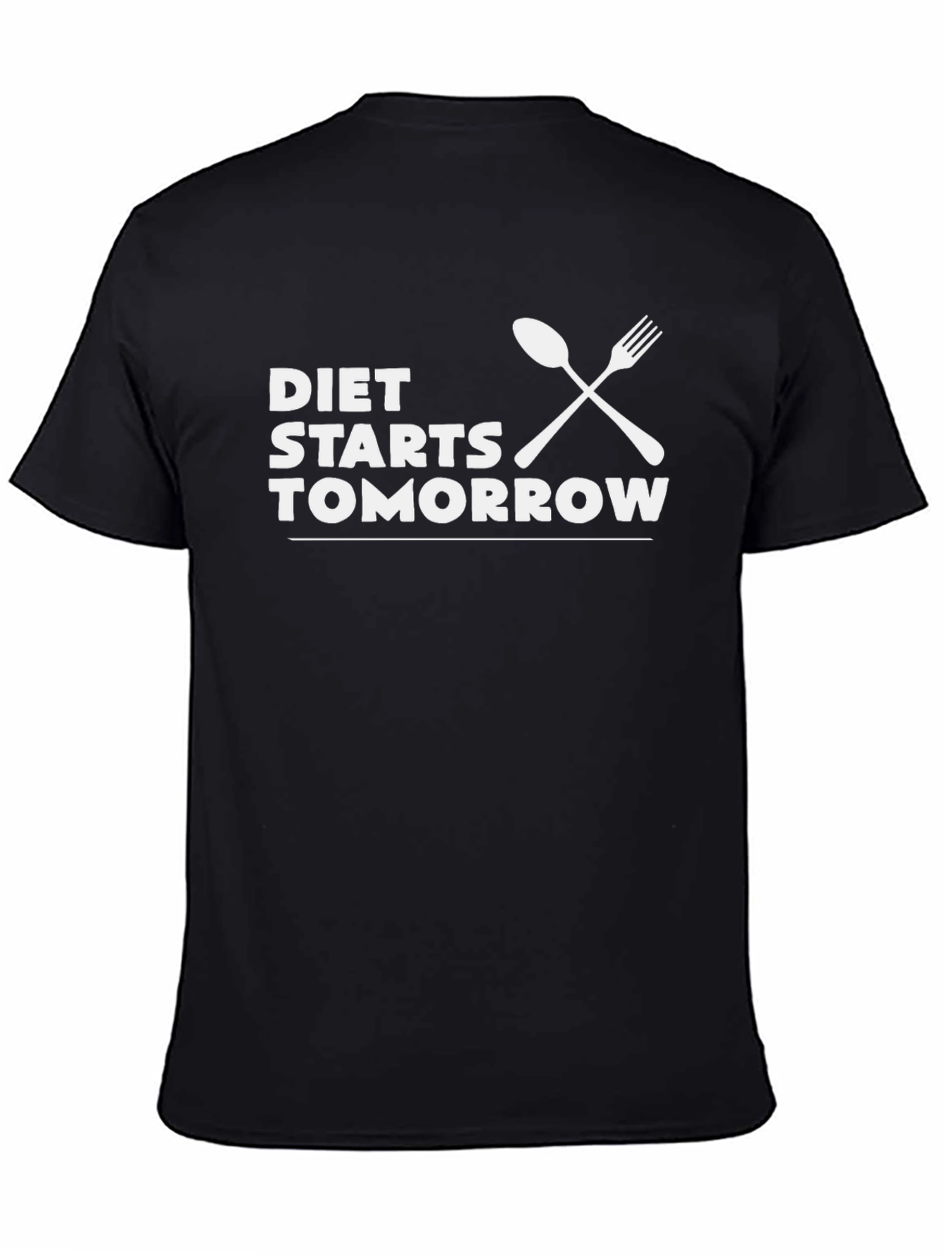 Diet Starts Tomorrow T-Shirt Funny Foodie Tee