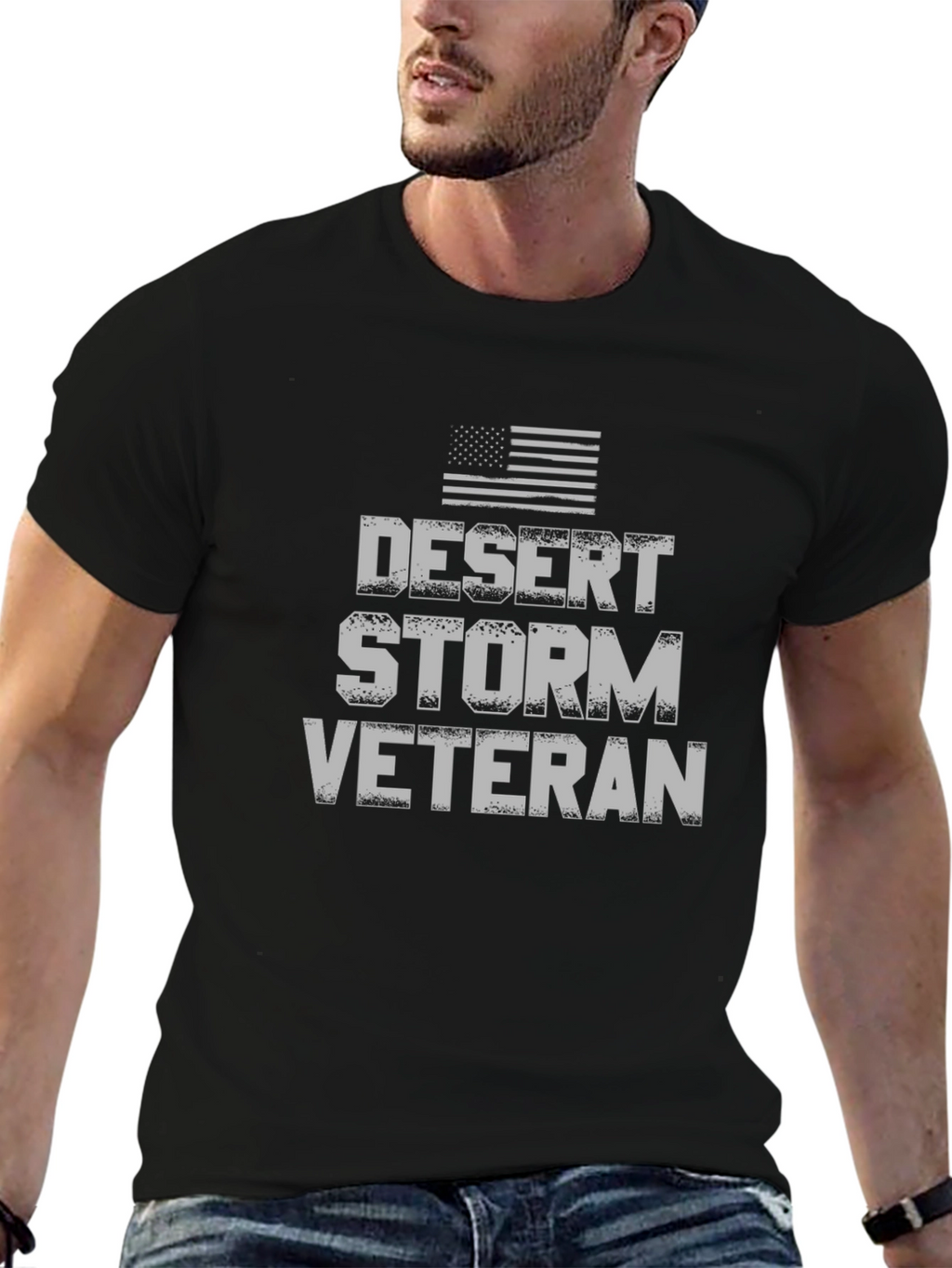 Desert Storm Veteran Graphic T-Shirt