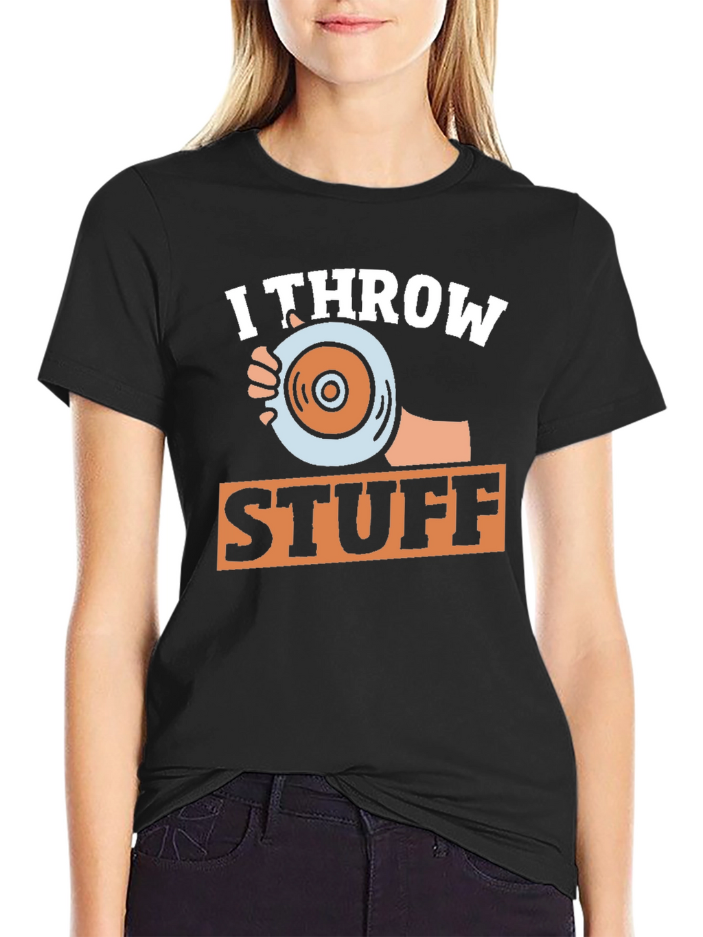 I Throw Stuff Graphic T-Shirt