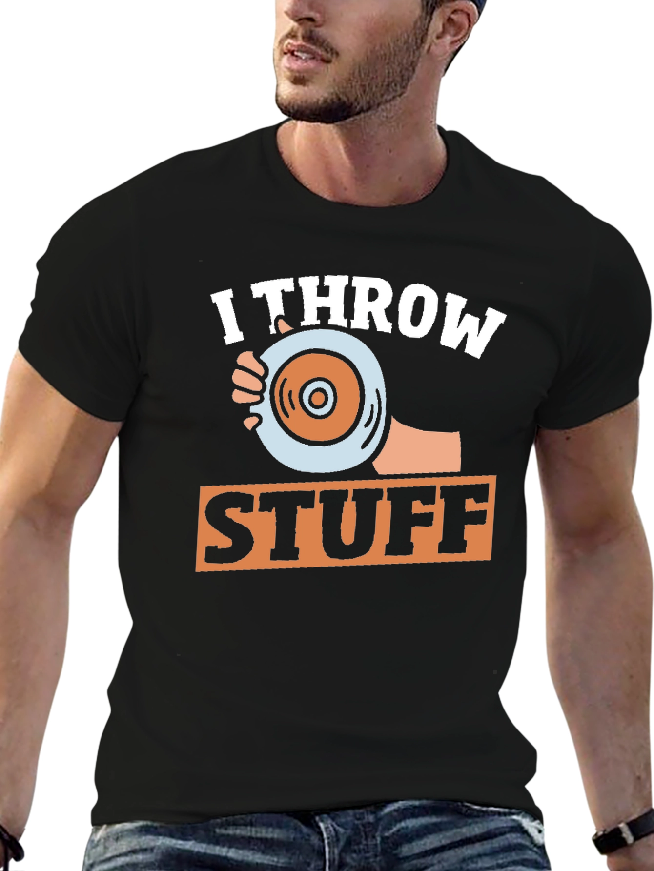 I Throw Stuff Graphic T-Shirt