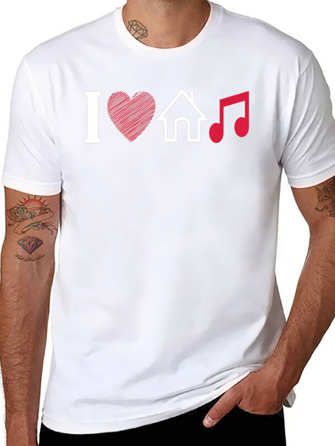 I Love House Music T-Shirt