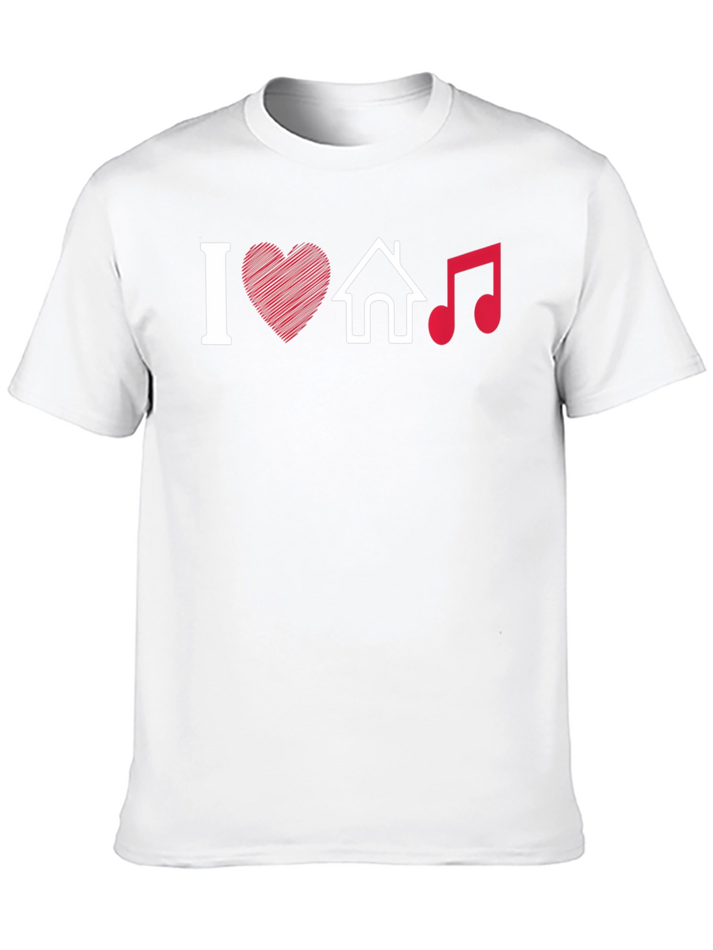 I Love House Music T-Shirt
