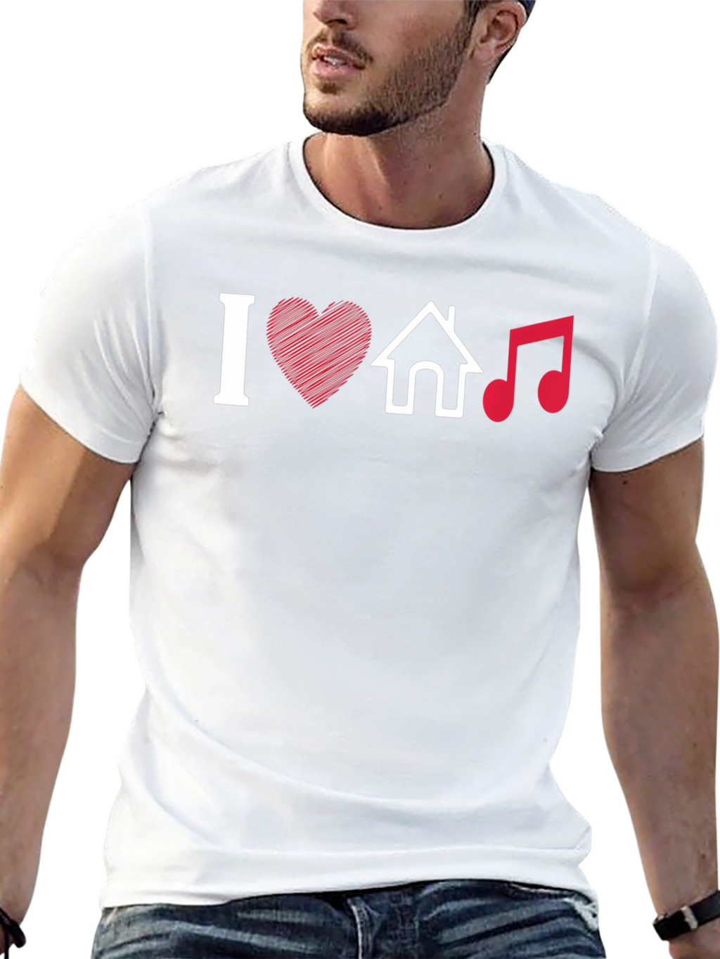 I Love House Music T-Shirt