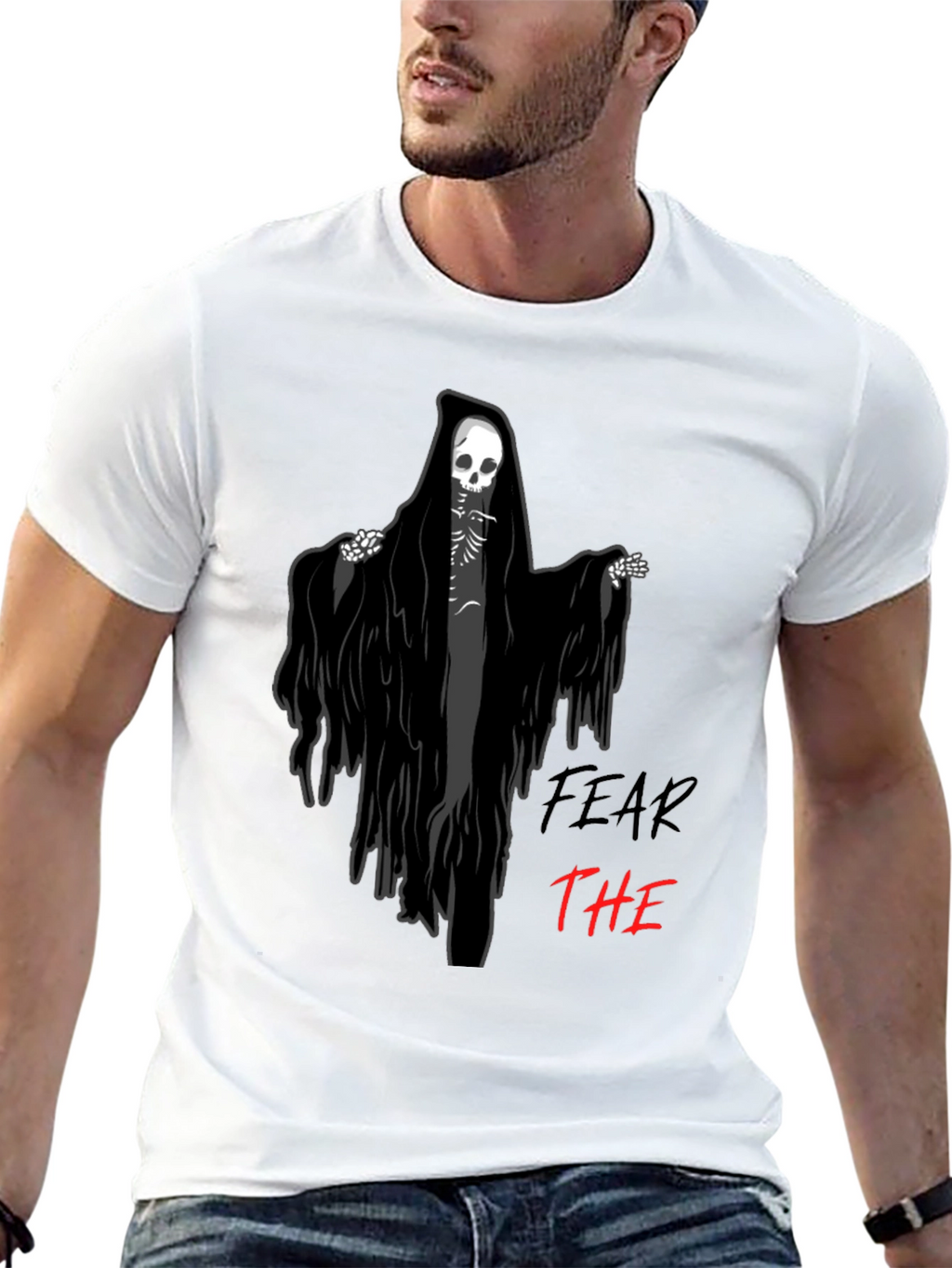 Grim Reaper Graphic Tee - Fear the Reaper