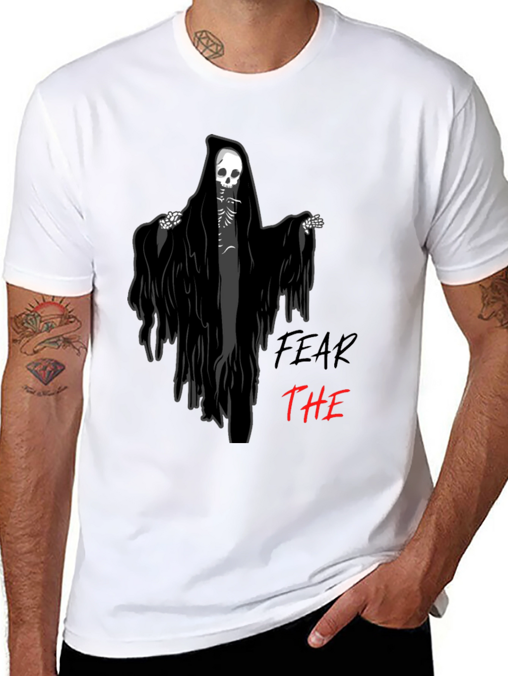 Grim Reaper Graphic Tee - Fear the Reaper
