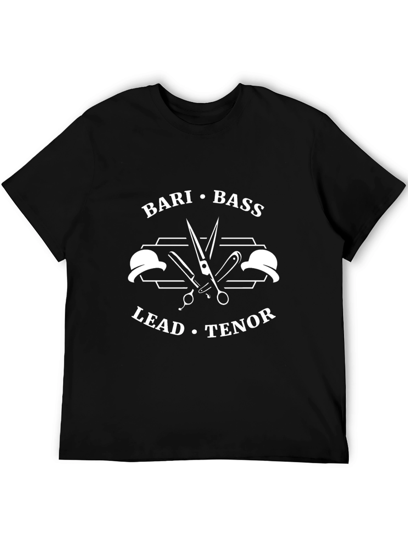 Barbershop Quartet T-Shirt - Bari Bass Lead Tenor