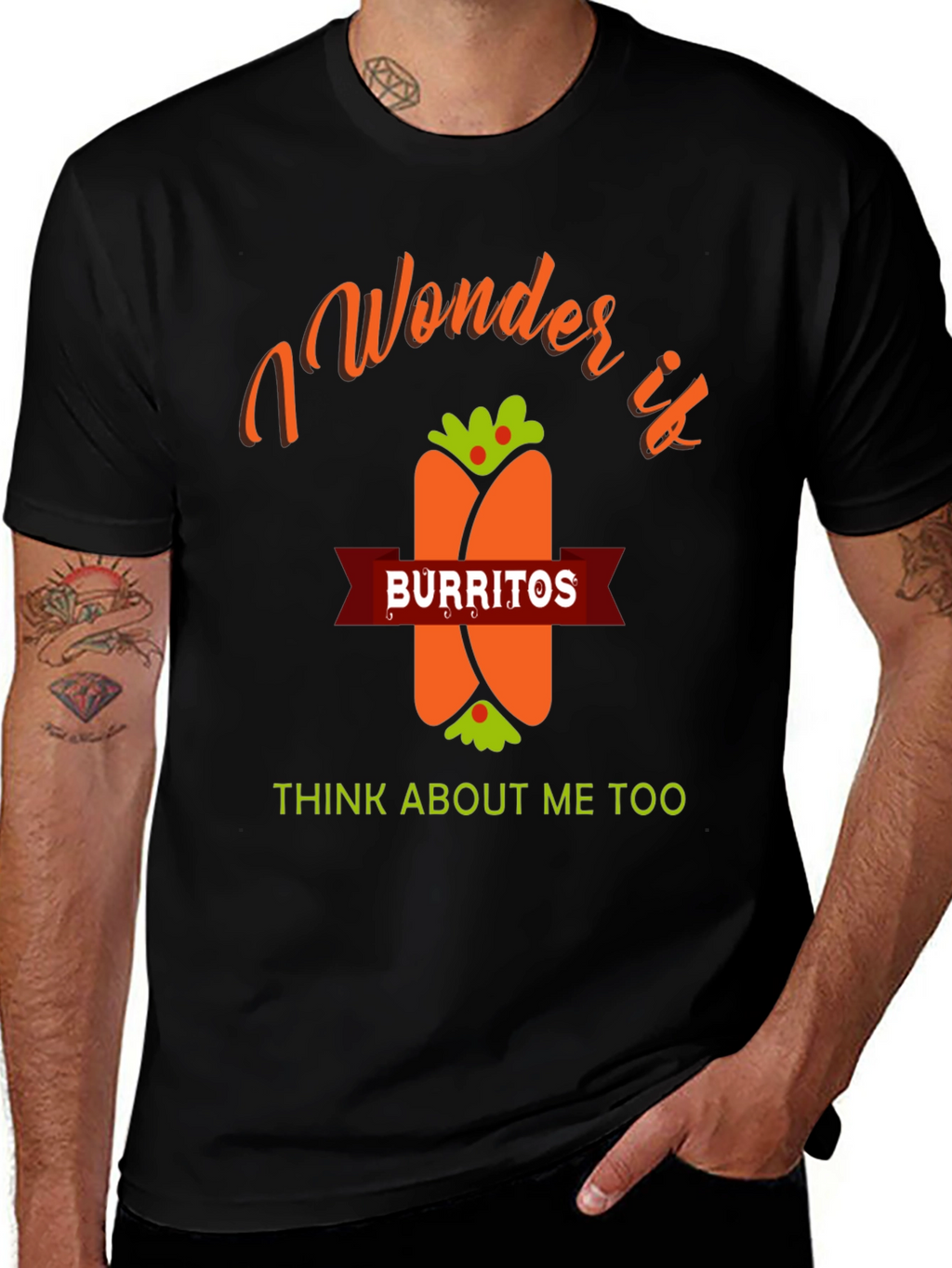 Burrito Lover Graphic T-Shirt