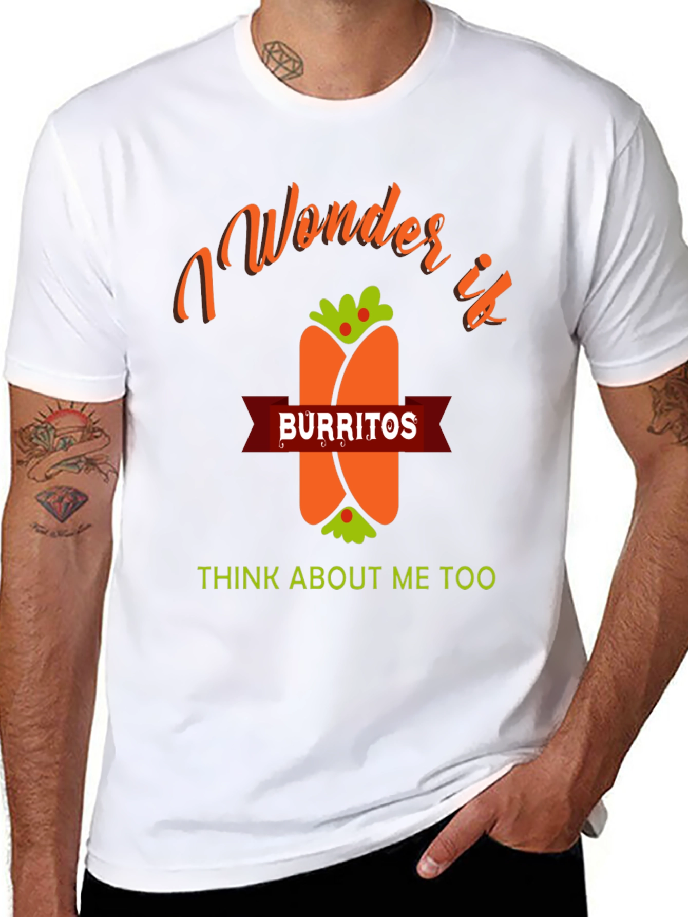 Burrito Lover Graphic T-Shirt