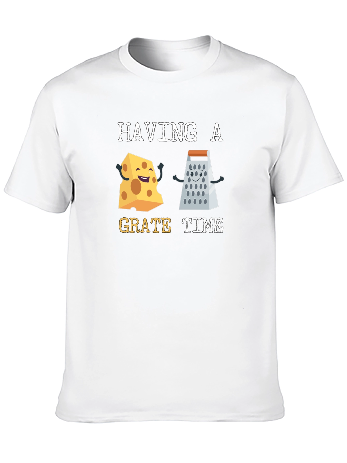 Funny Cheese Grater Humor Graphic Tee