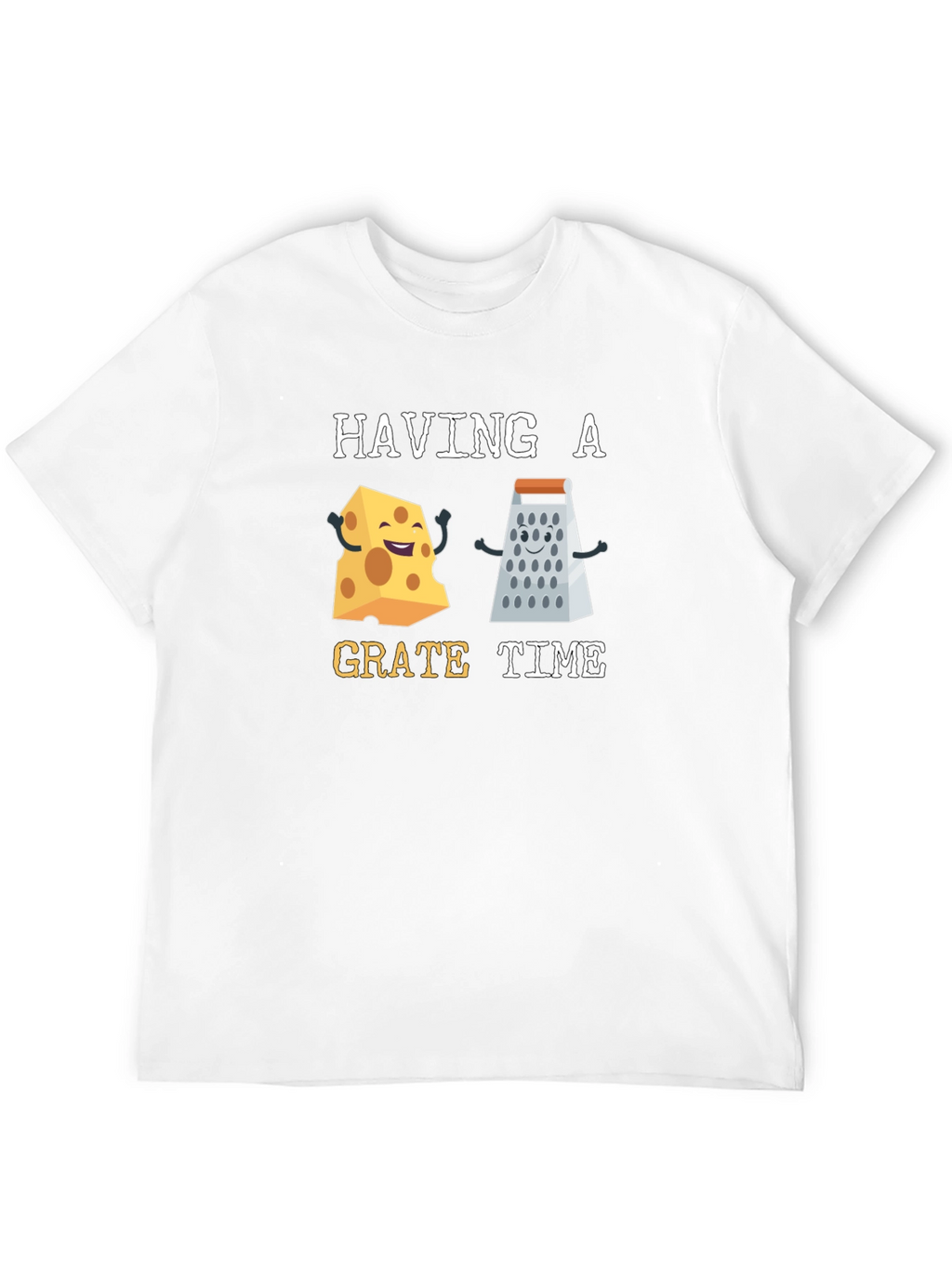 Funny Cheese Grater Humor Graphic Tee