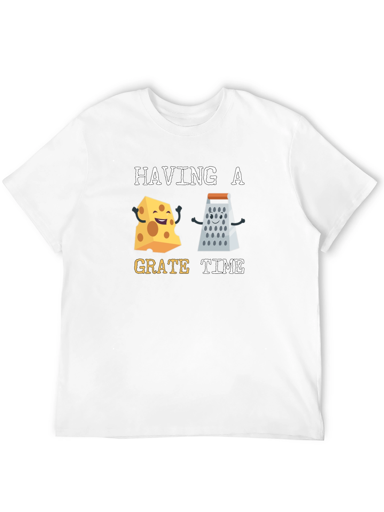 Funny Cheese Grater Humor Graphic Tee