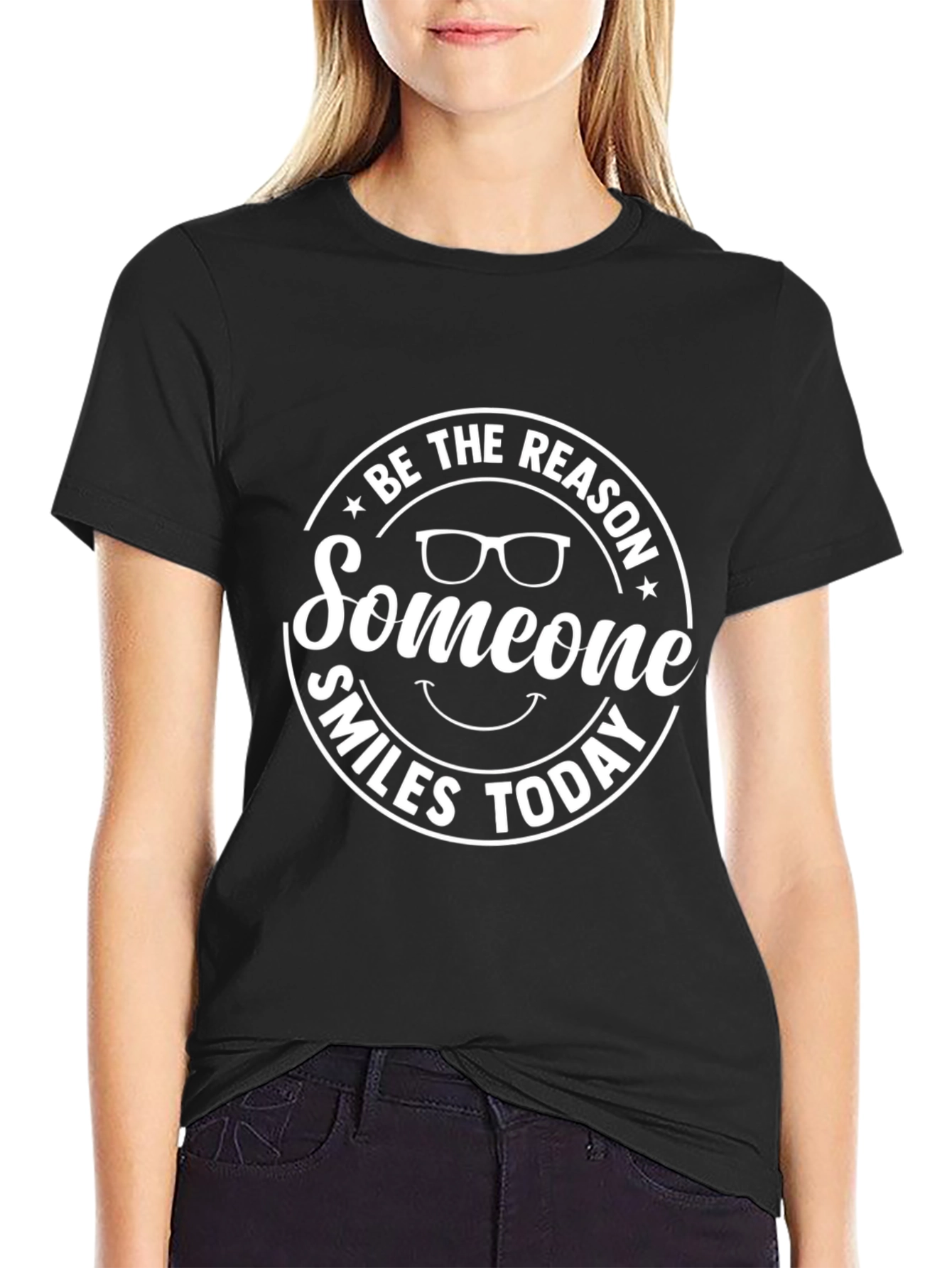 Be The Reason Someone Smiles Today Graphic Tee