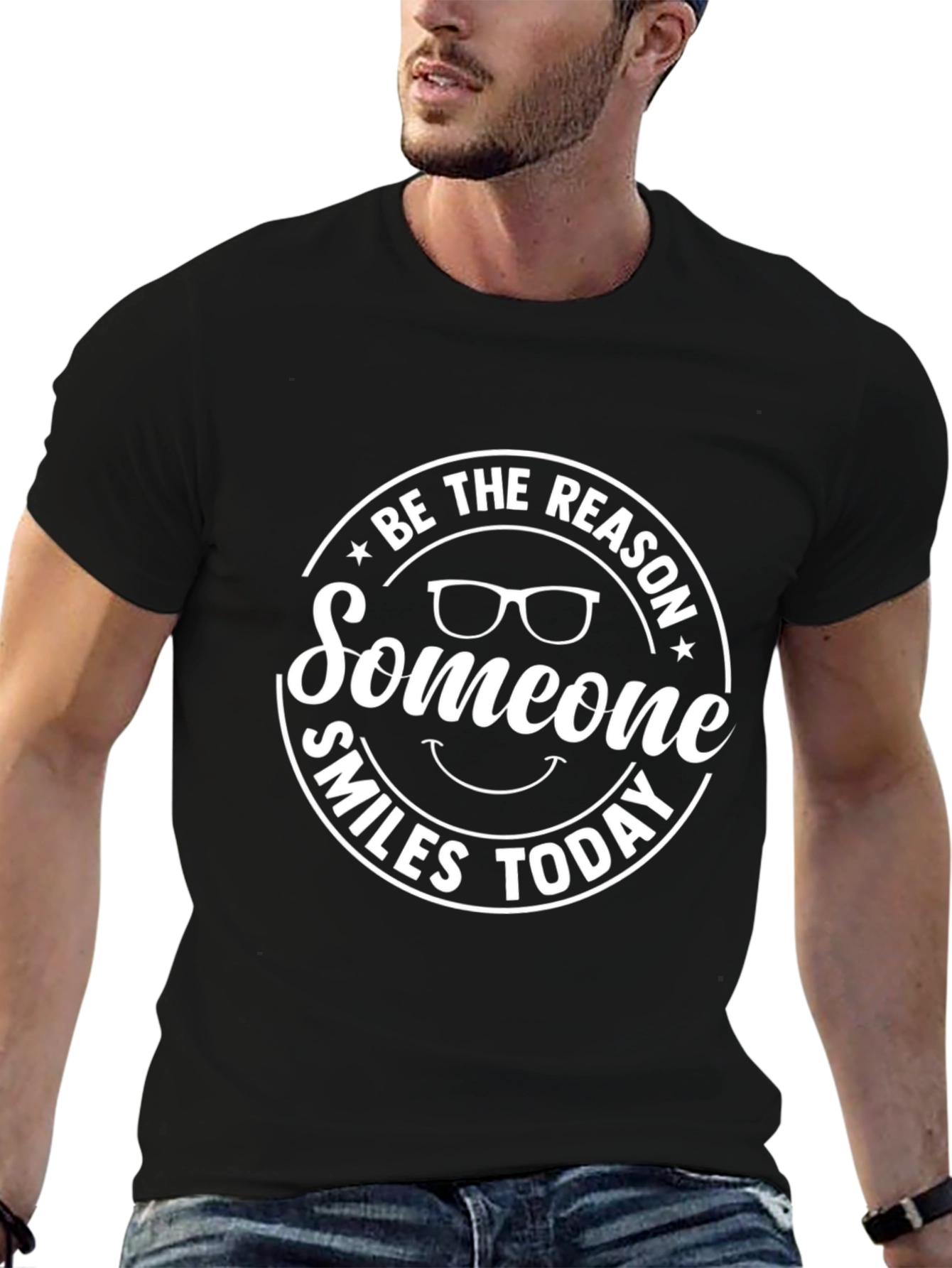 Be The Reason Someone Smiles Today Graphic Tee