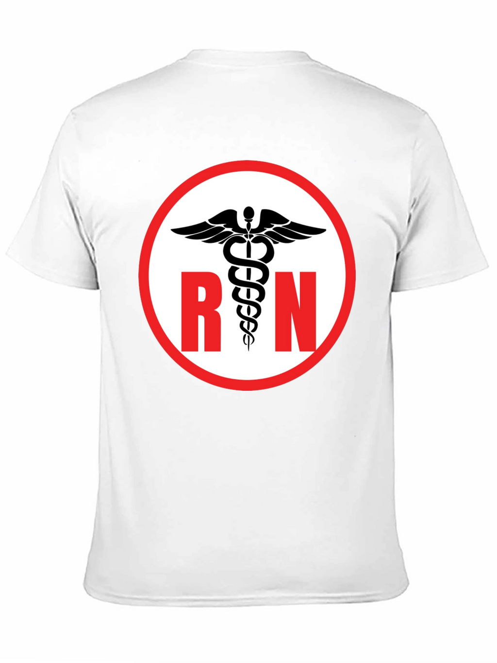 RN Caduceus Symbol Black T-Shirt
