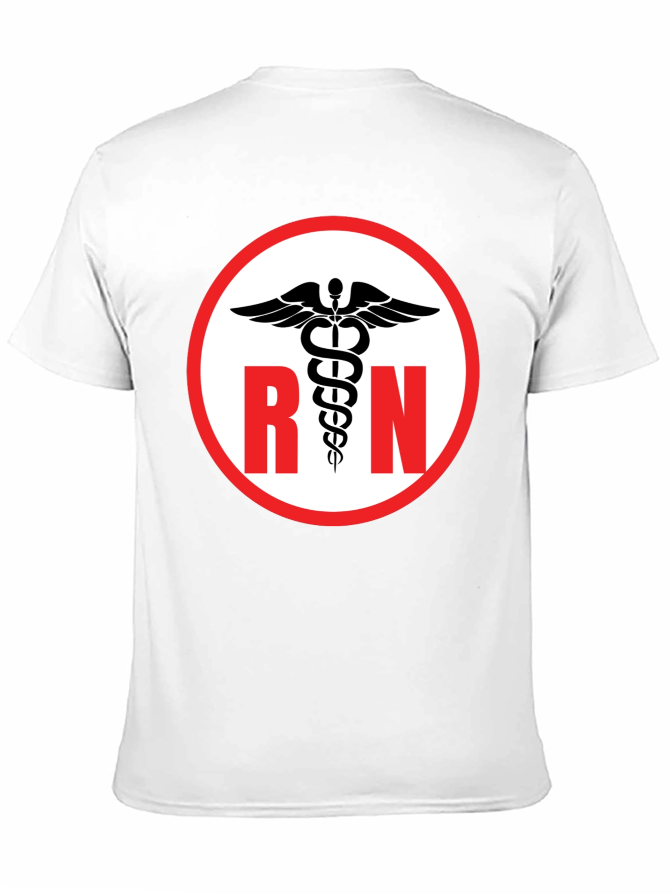 RN Caduceus Symbol Black T-Shirt