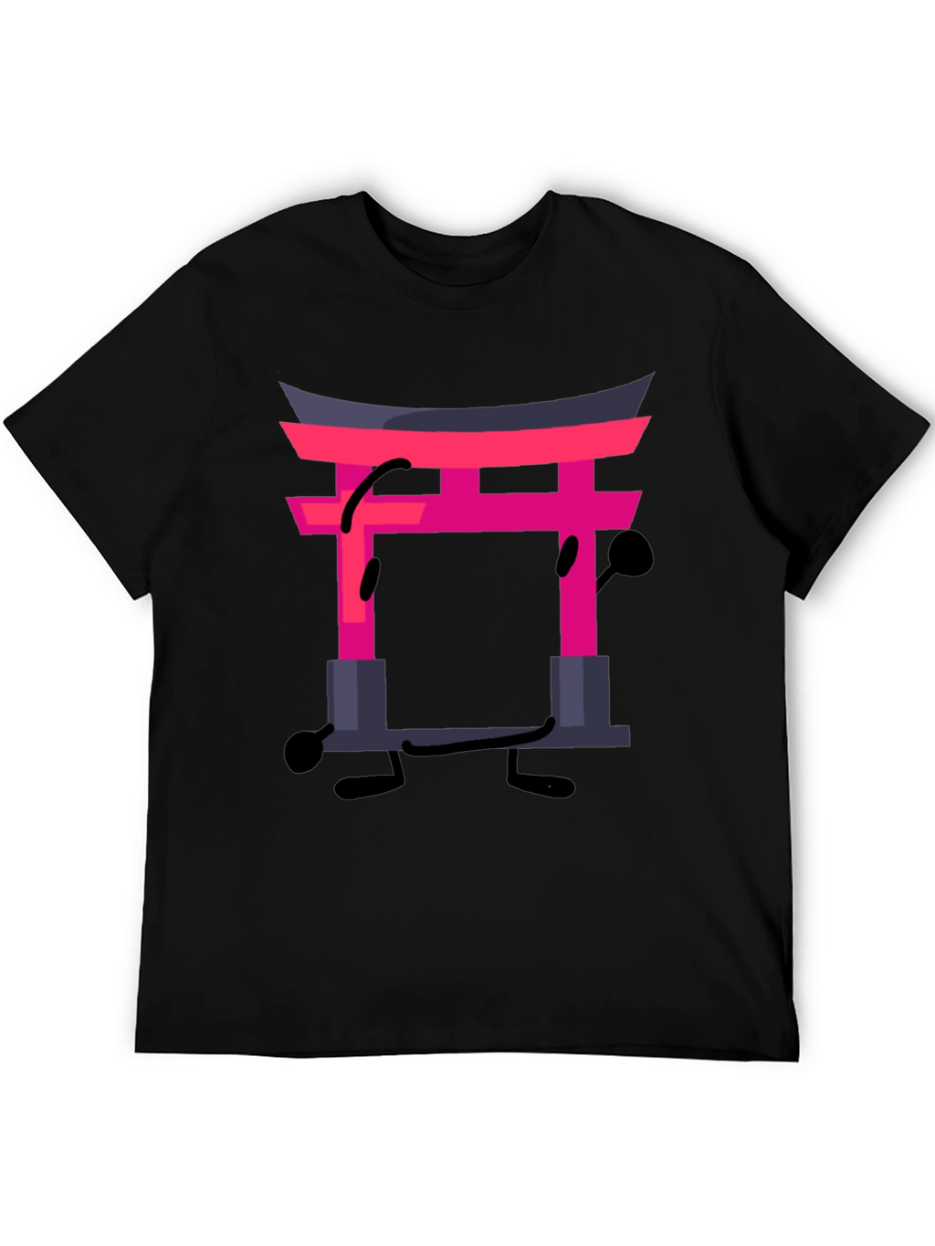 Japanese Gate Funny Graphic T-Shirt