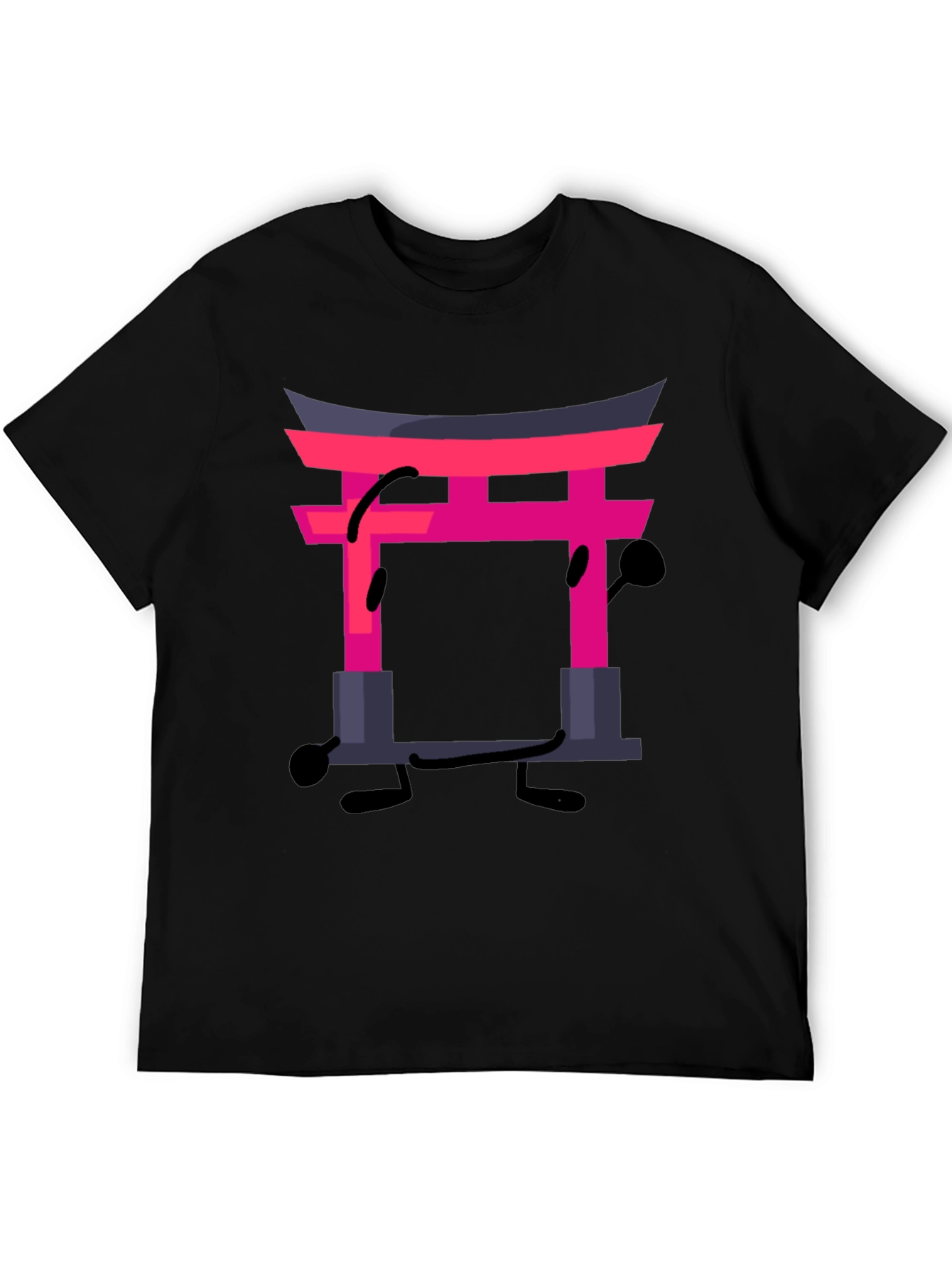 Japanese Gate Funny Graphic T-Shirt