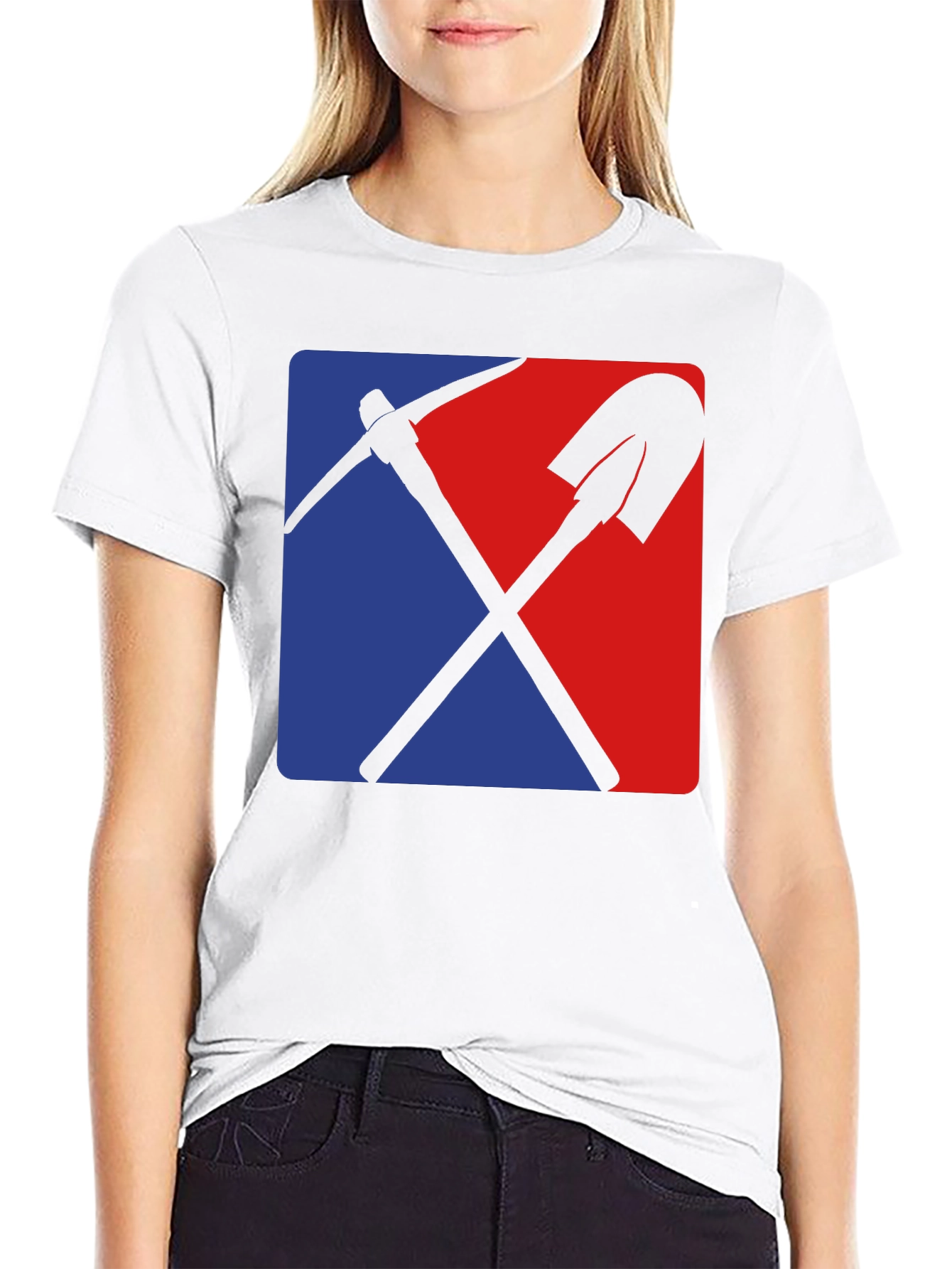 Pickaxe & Shovel Graphic Tee - Miners Delight!