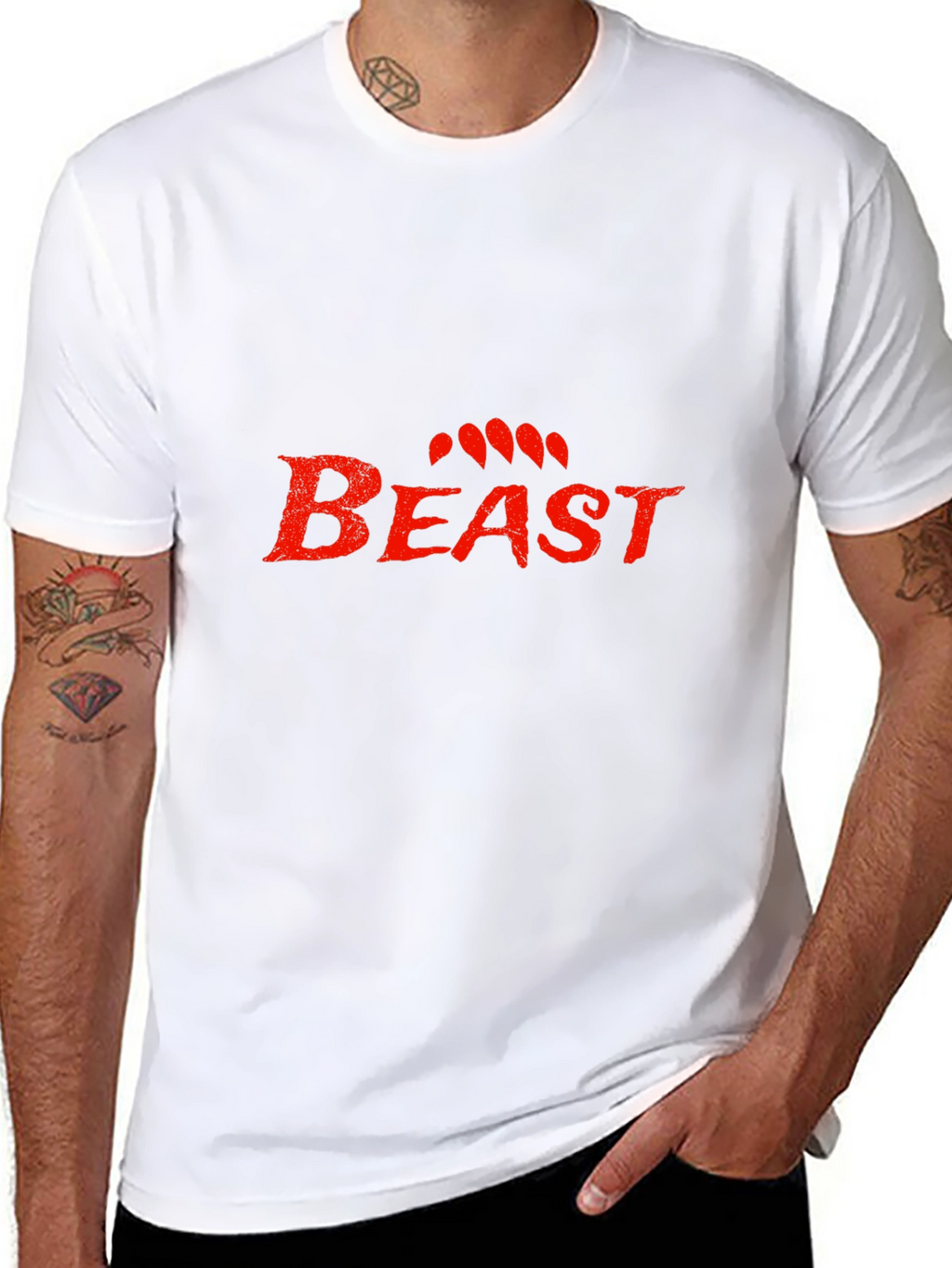 Beast Mode Graphic Tee - Unleash Your Inner Animal