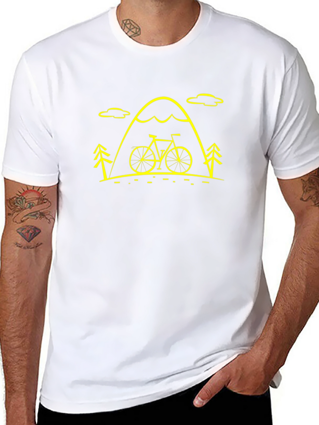 Mountain Bike T-Shirt - Adventure Awaits!