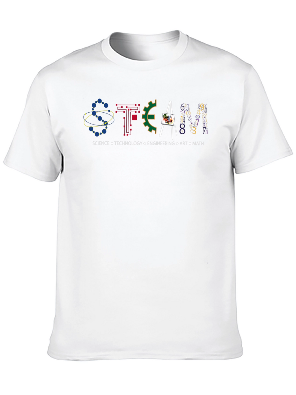 STEM T-Shirt - Science Tech Engineering Art Math Tee