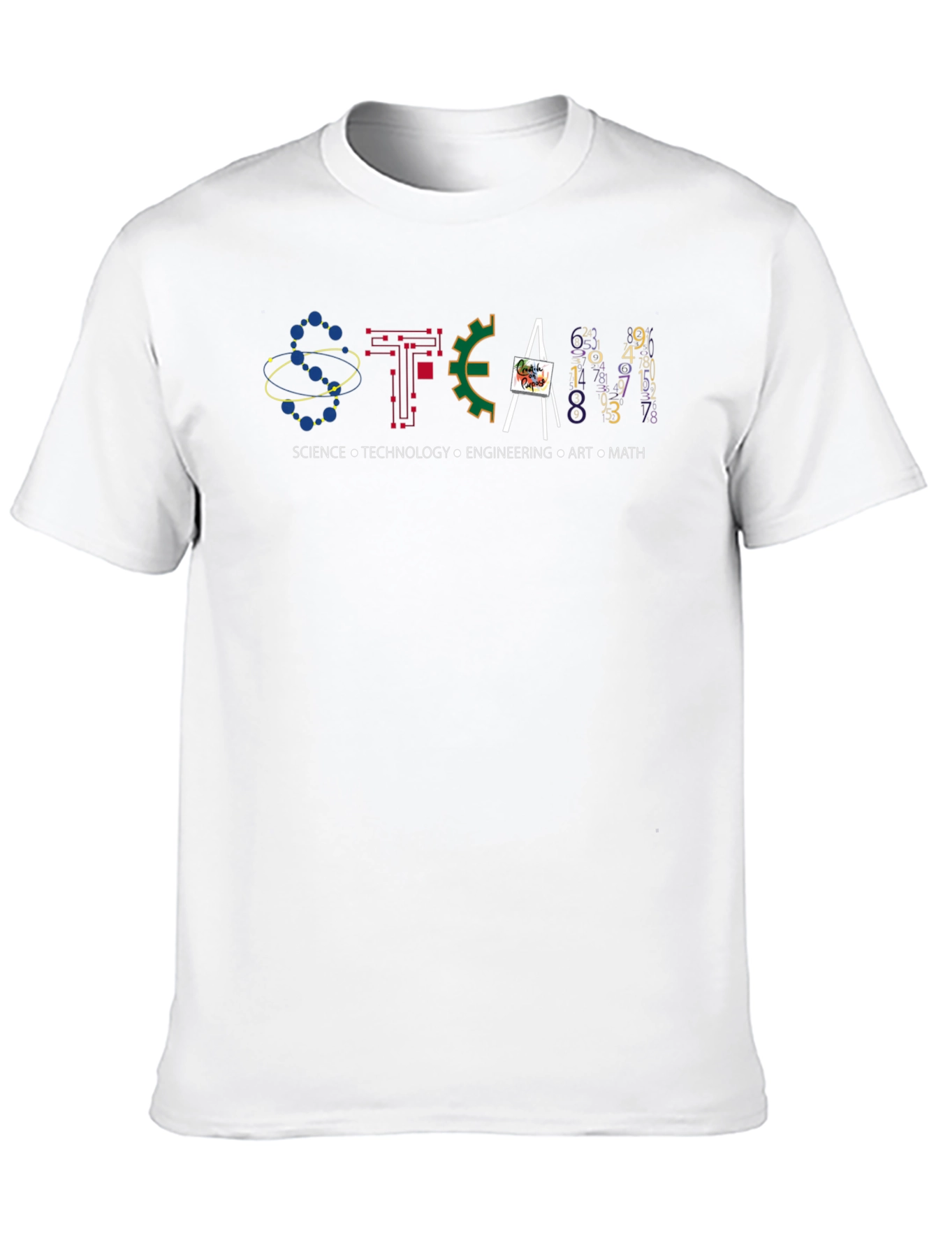STEM T-Shirt - Science Tech Engineering Art Math Tee