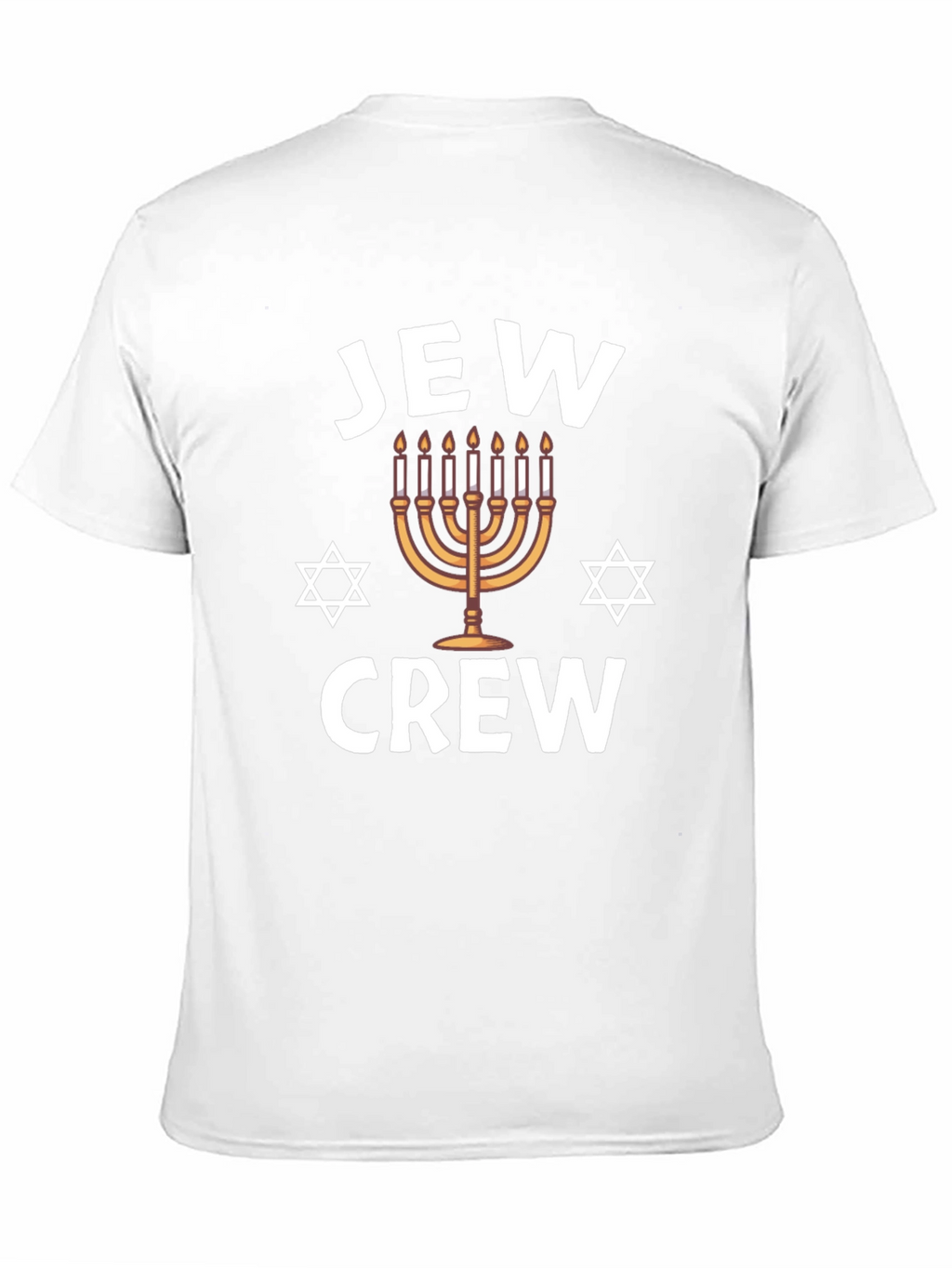Jew Crew Hanukkah Menorah T-Shirt