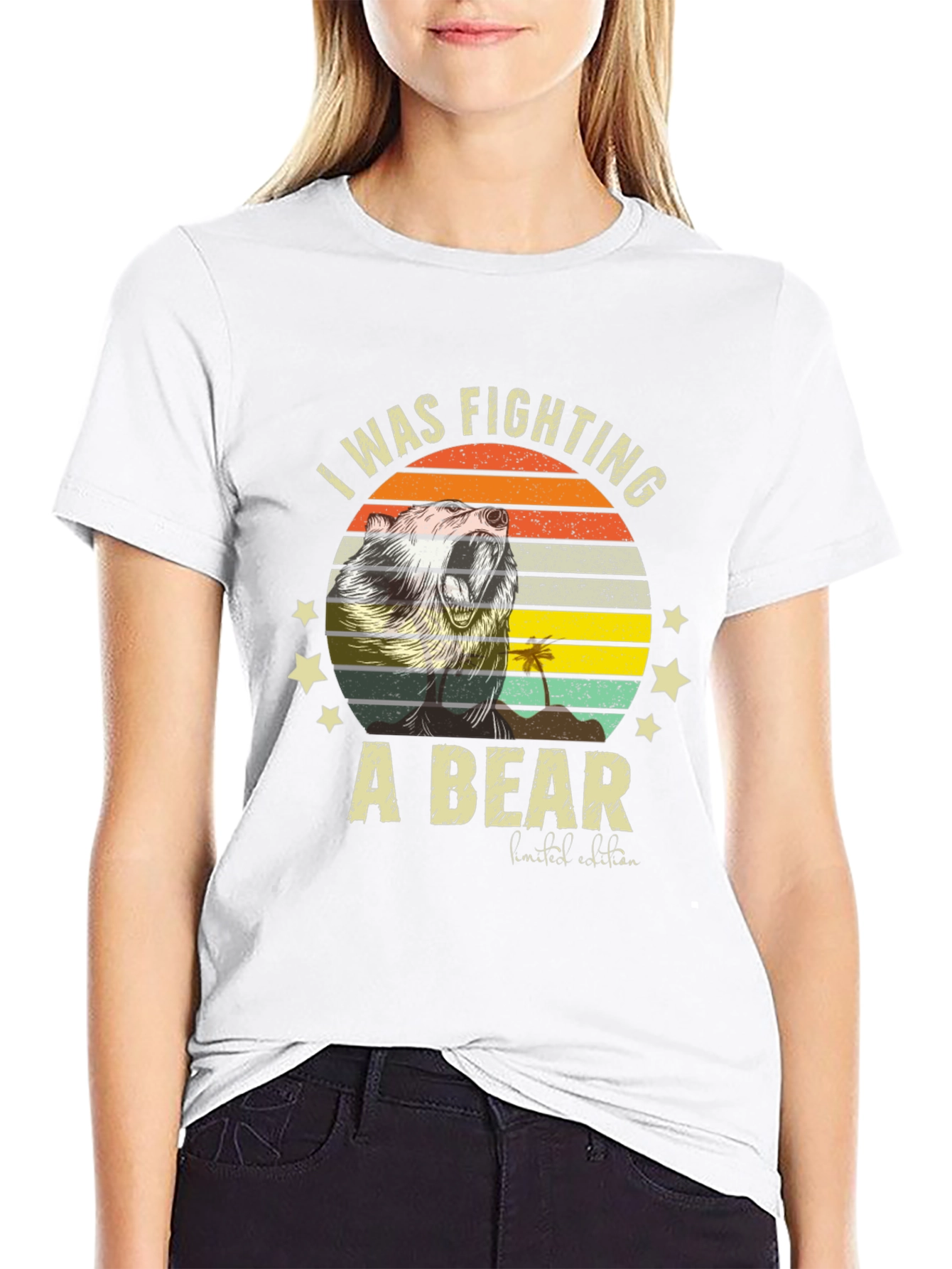 I Was Fighting A Bear T-Shirt