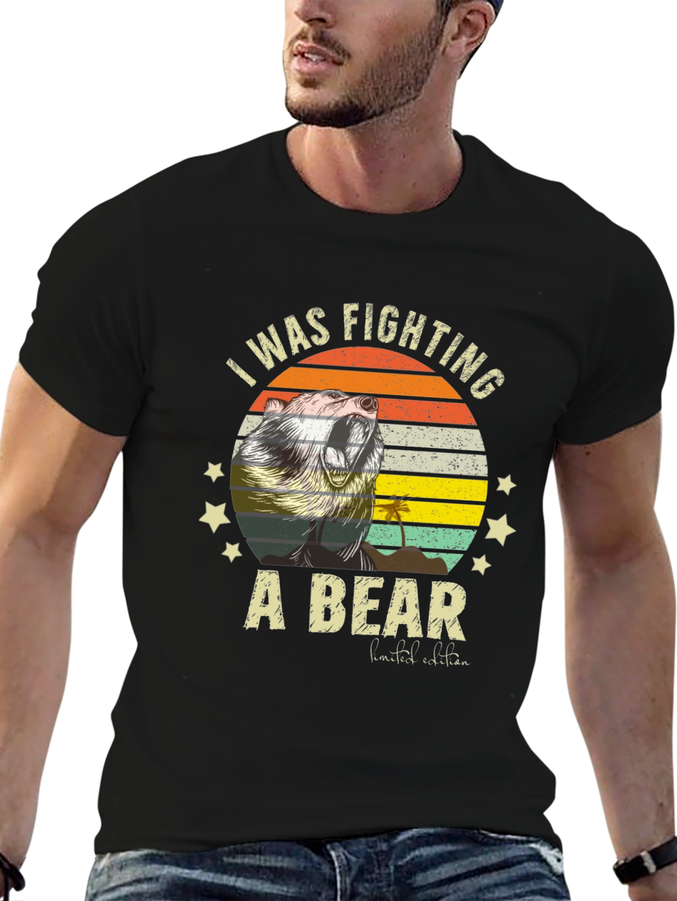 I Was Fighting A Bear T-Shirt
