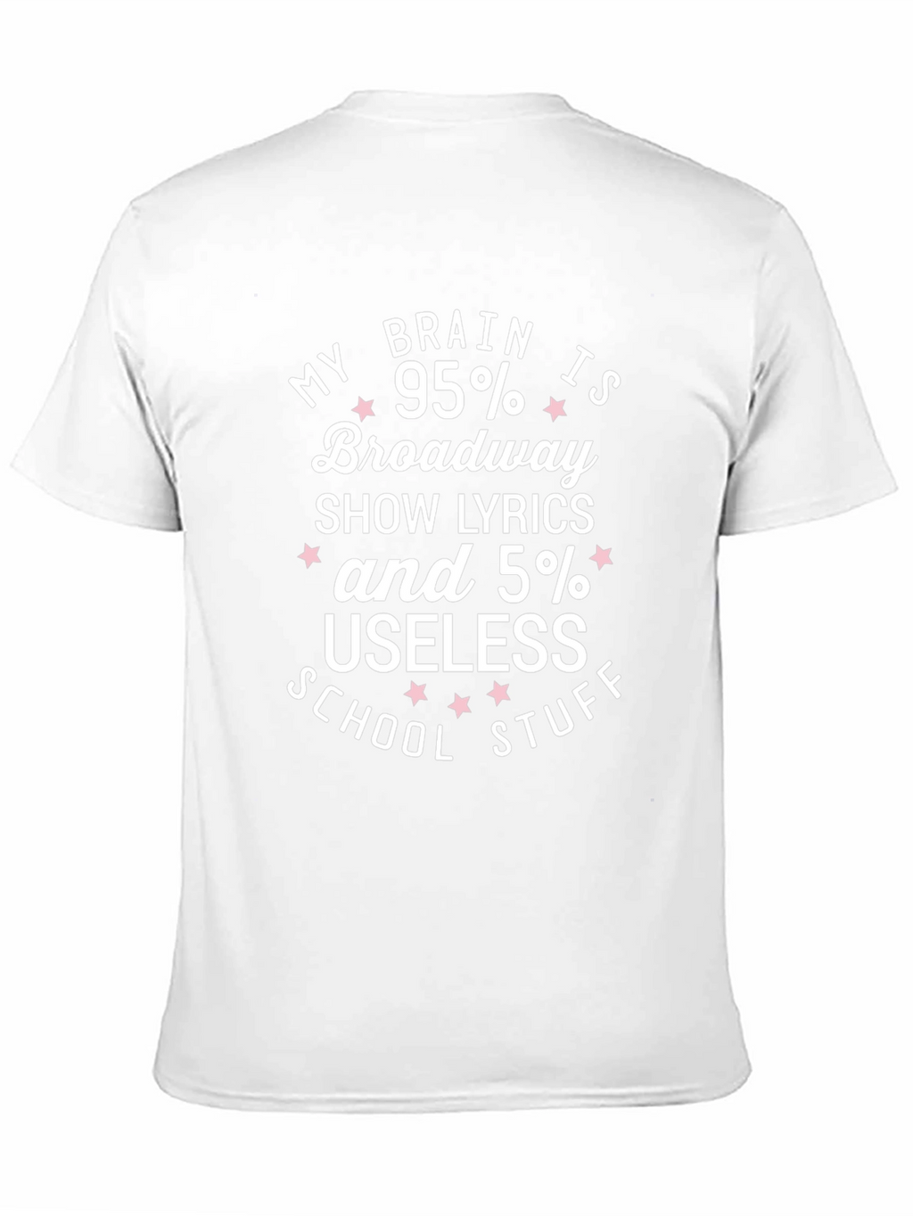 Broadway Lyrics T-Shirt Funny Gift for Theater Lovers
