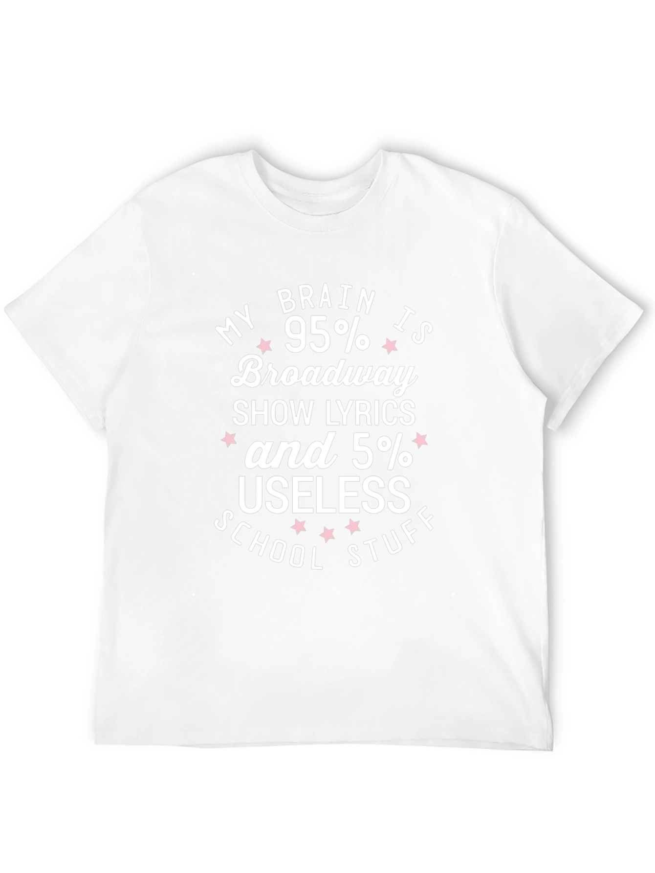 Broadway Lyrics T-Shirt Funny Gift for Theater Lovers