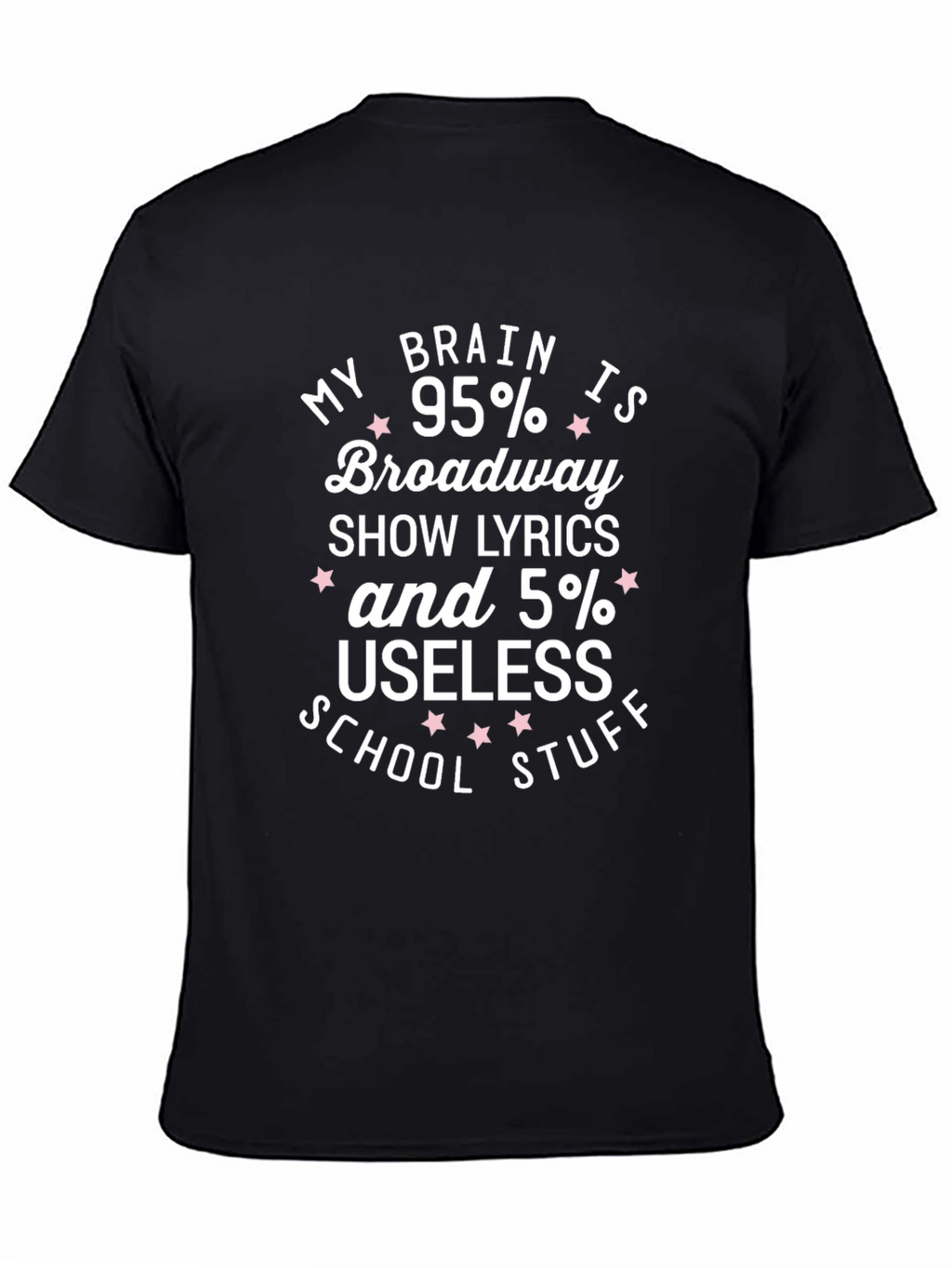 Broadway Lyrics T-Shirt Funny Gift for Theater Lovers