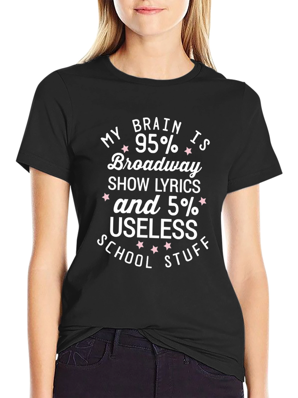 Broadway Lyrics T-Shirt Funny Gift for Theater Lovers