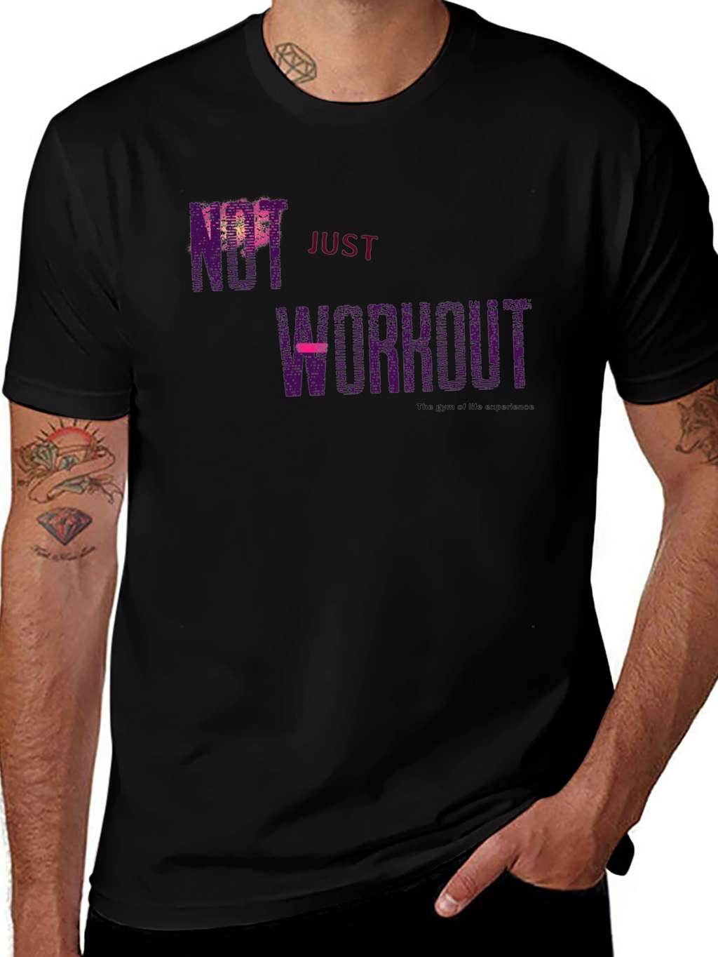 Workout Inspiration Black T-Shirt
