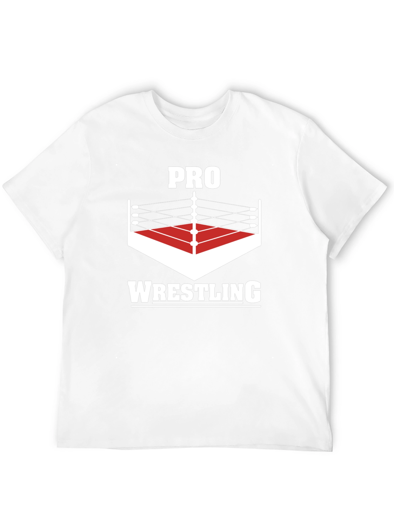 Pro Wrestling Graphic Tee - Black