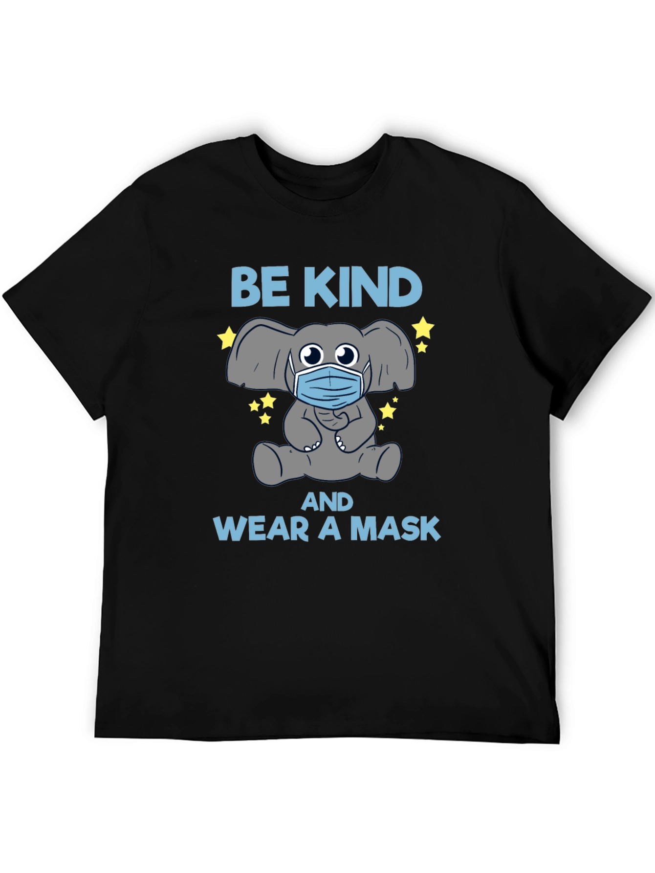 Be Kind Wear a Mask Graphic T-Shirt
