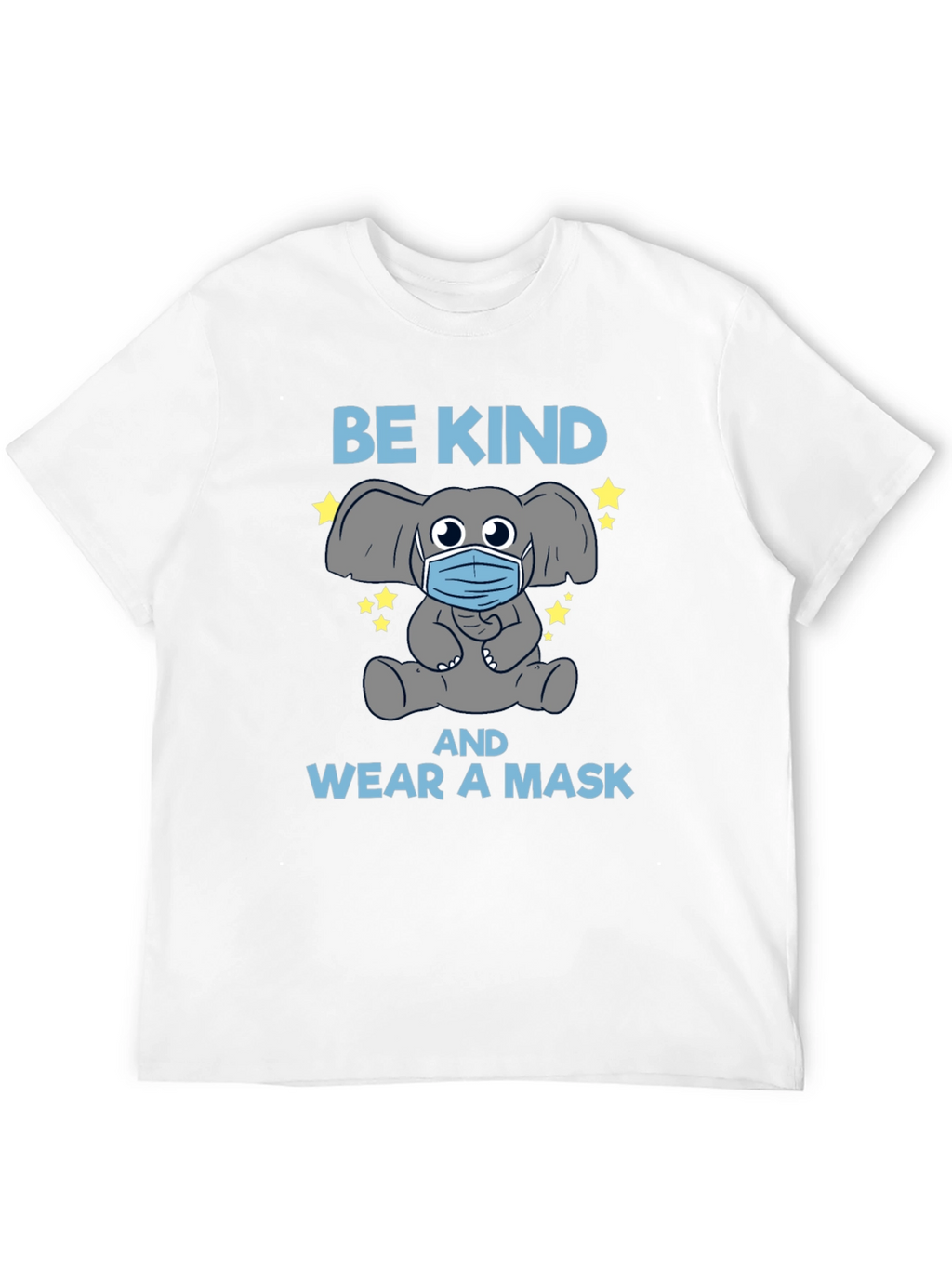 Be Kind Wear a Mask Graphic T-Shirt