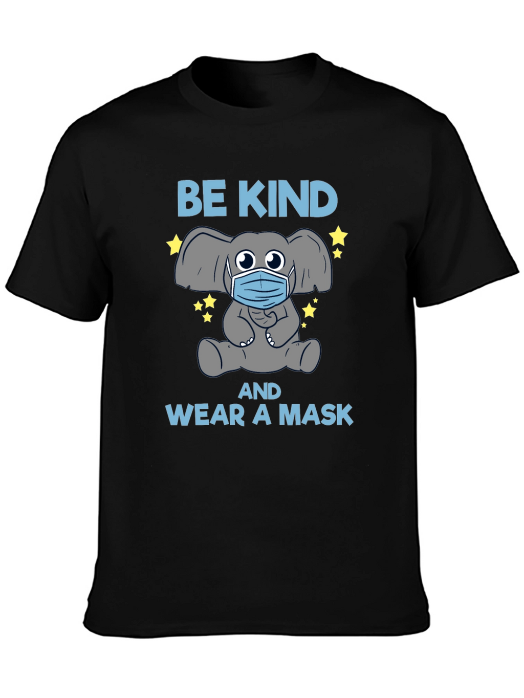 Be Kind Wear a Mask Graphic T-Shirt