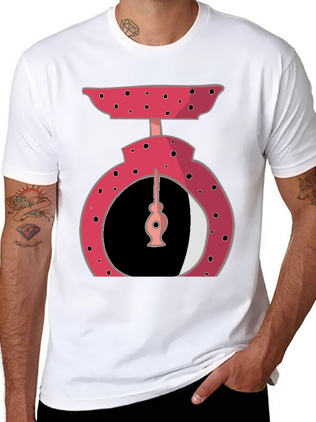 Whimsical Retro Scale Graphic Tee