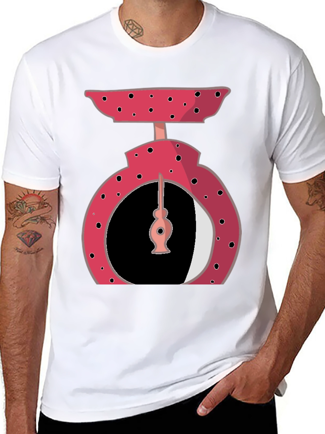 Whimsical Retro Scale Graphic Tee