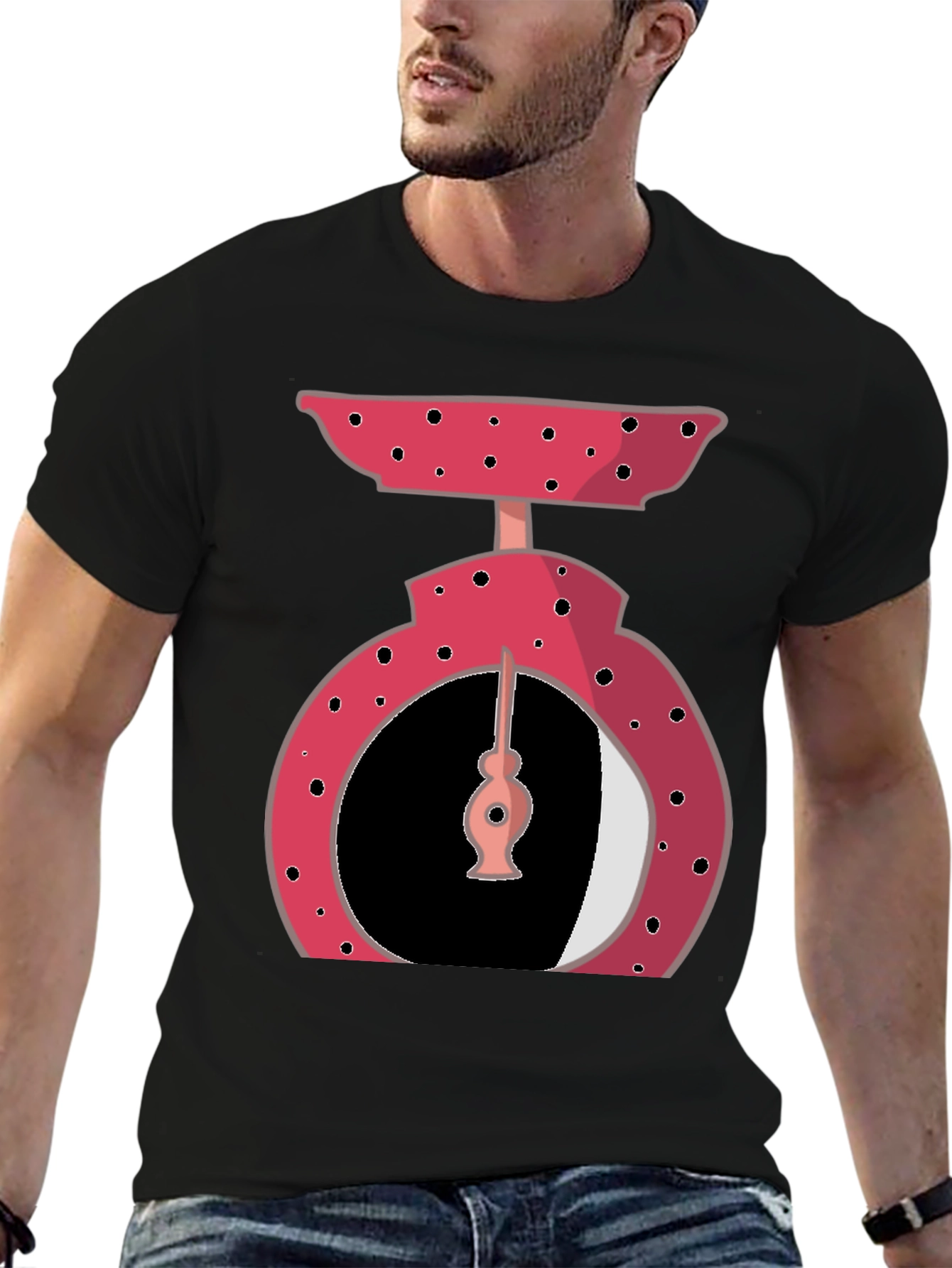 Whimsical Retro Scale Graphic Tee
