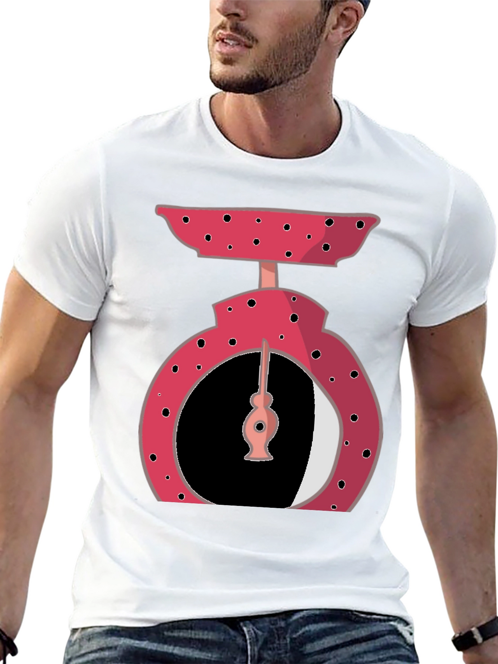 Whimsical Retro Scale Graphic Tee
