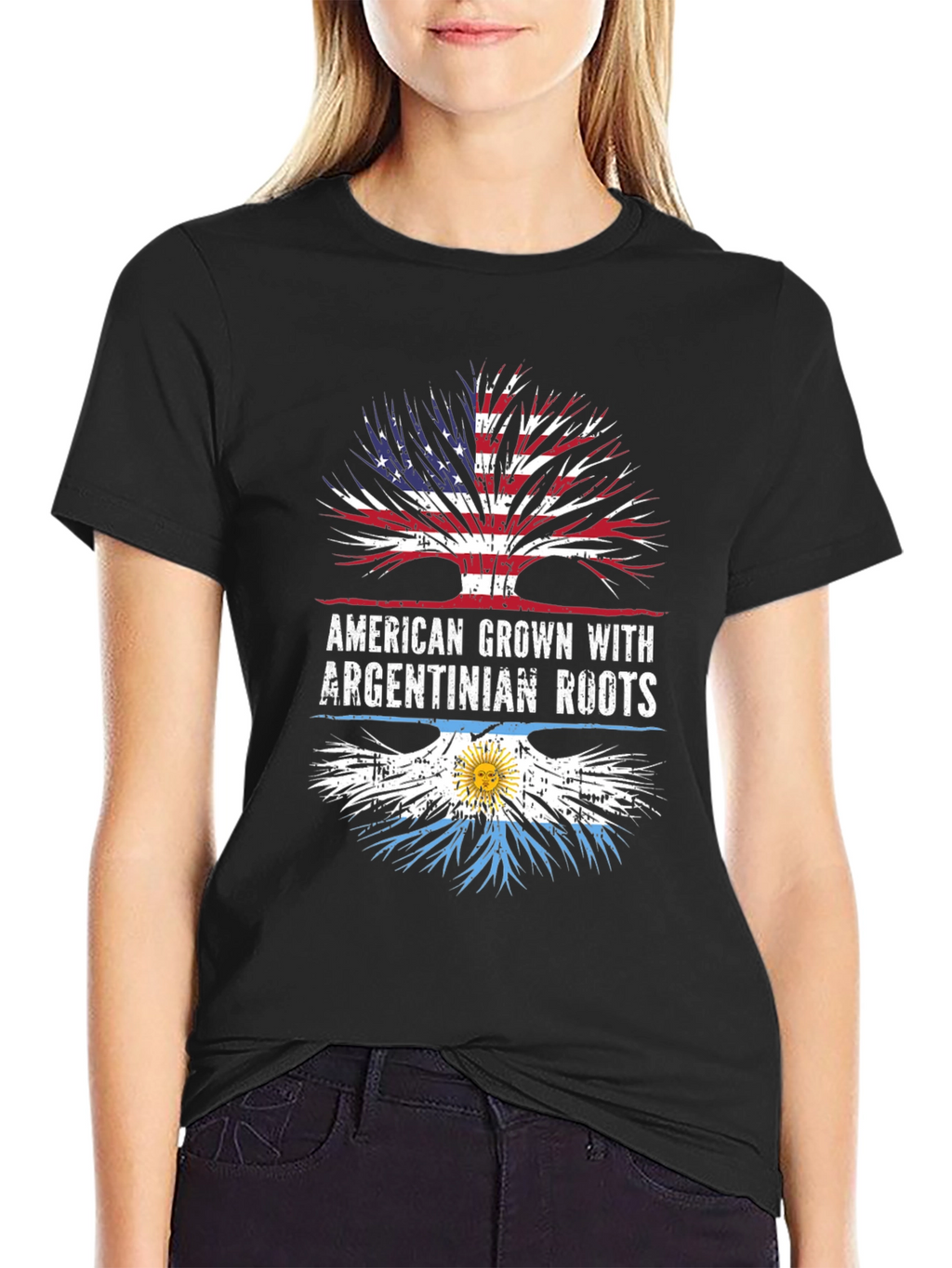 American Grown with Argentinian Roots T-Shirt