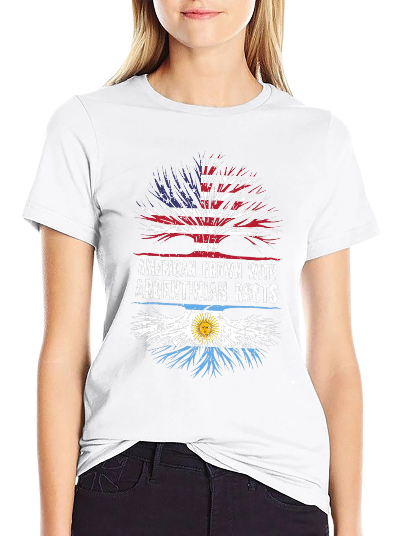 American Grown with Argentinian Roots T-Shirt