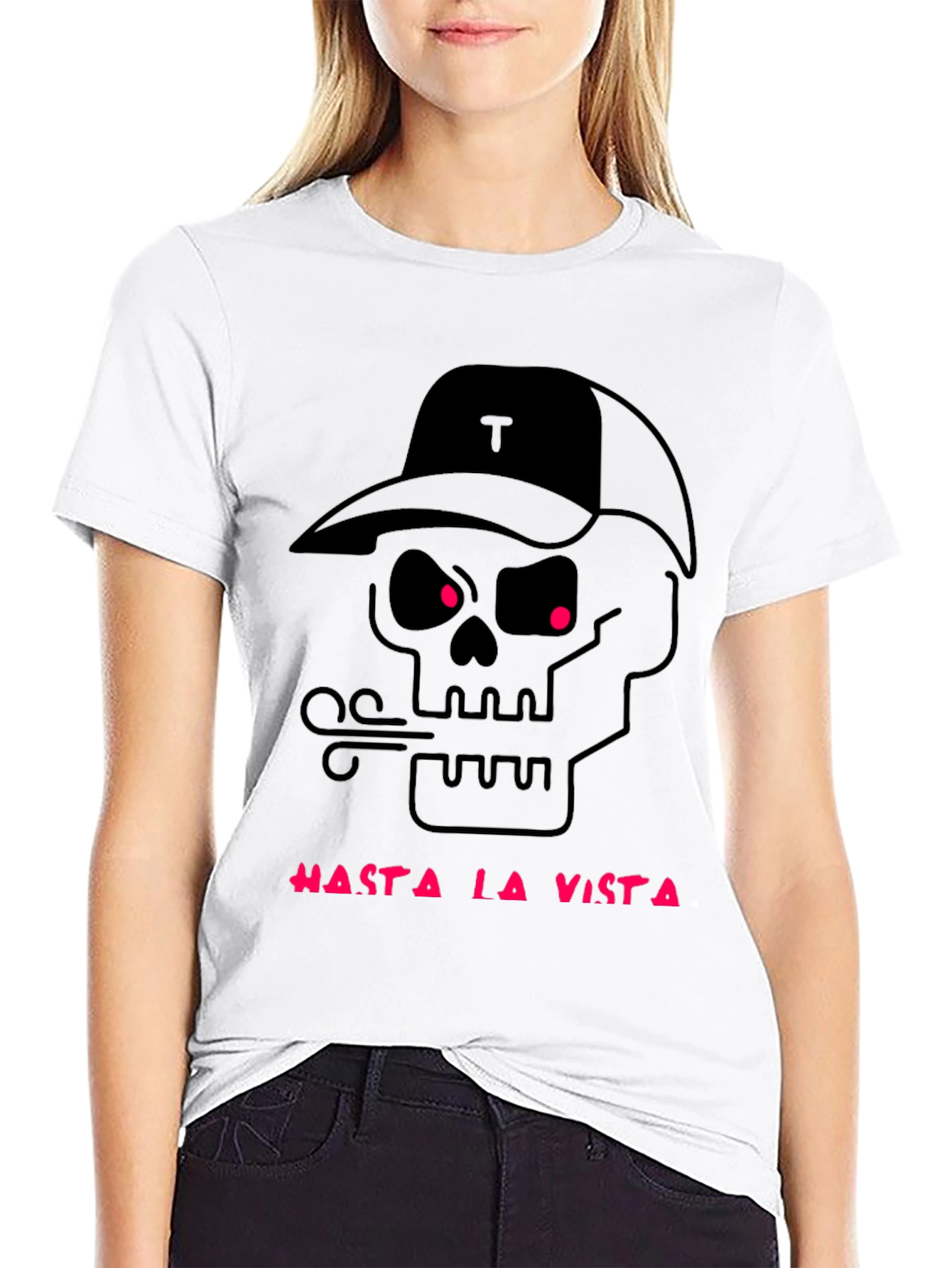 Hasta La Vista Skull Graphic Tee