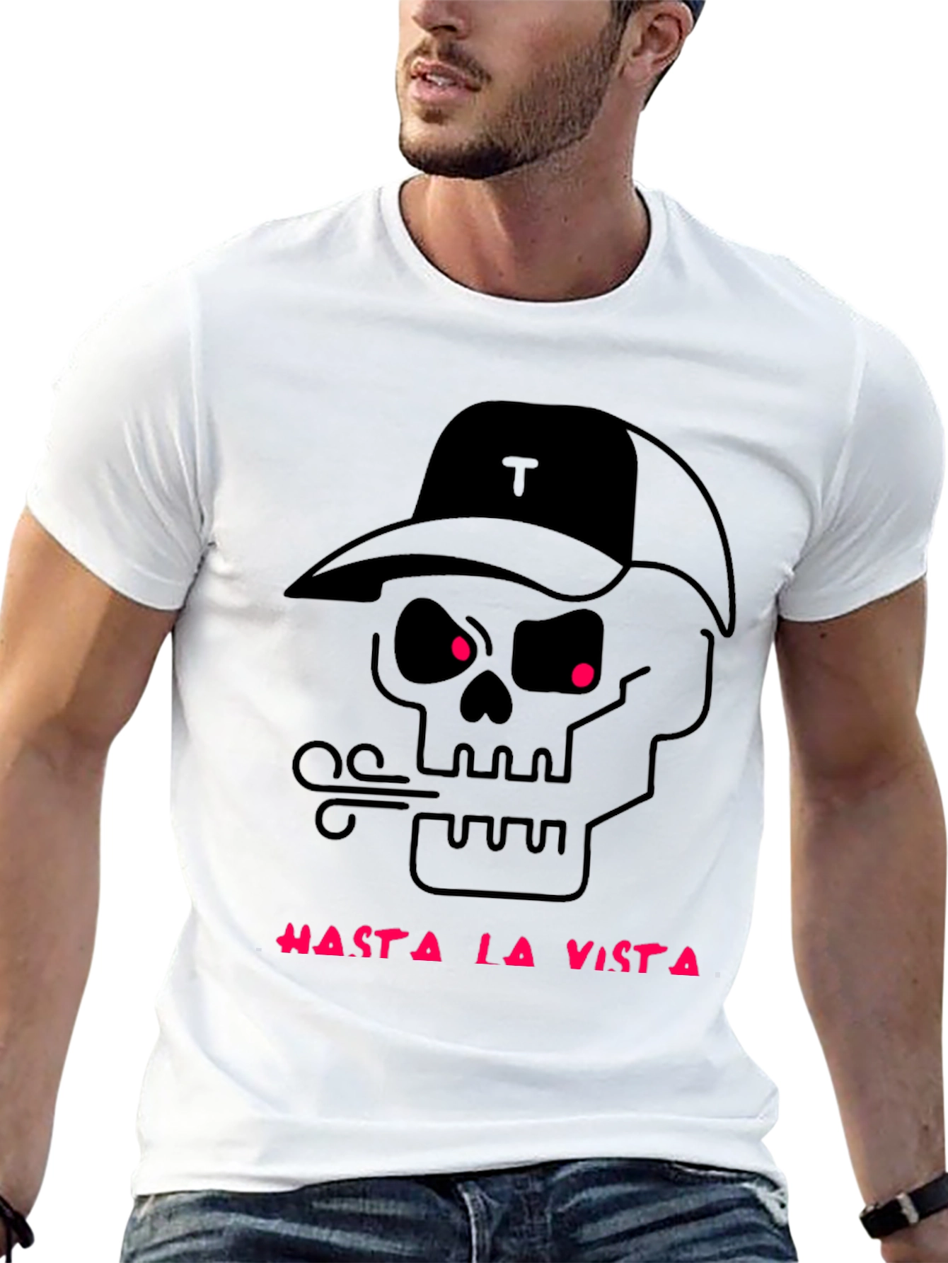 Hasta La Vista Skull Graphic Tee