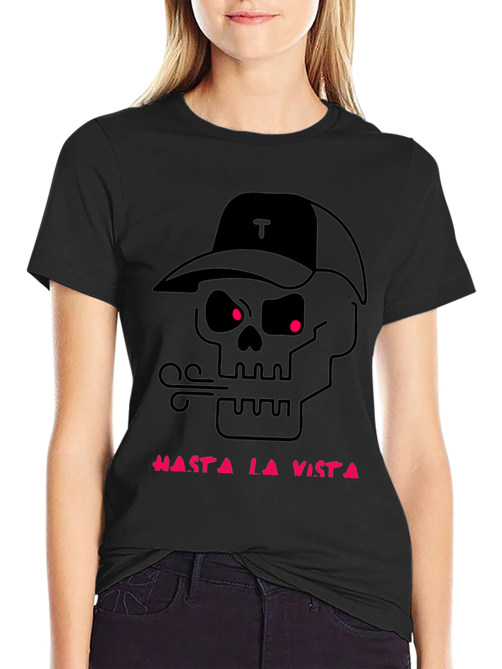 Hasta La Vista Skull Graphic Tee