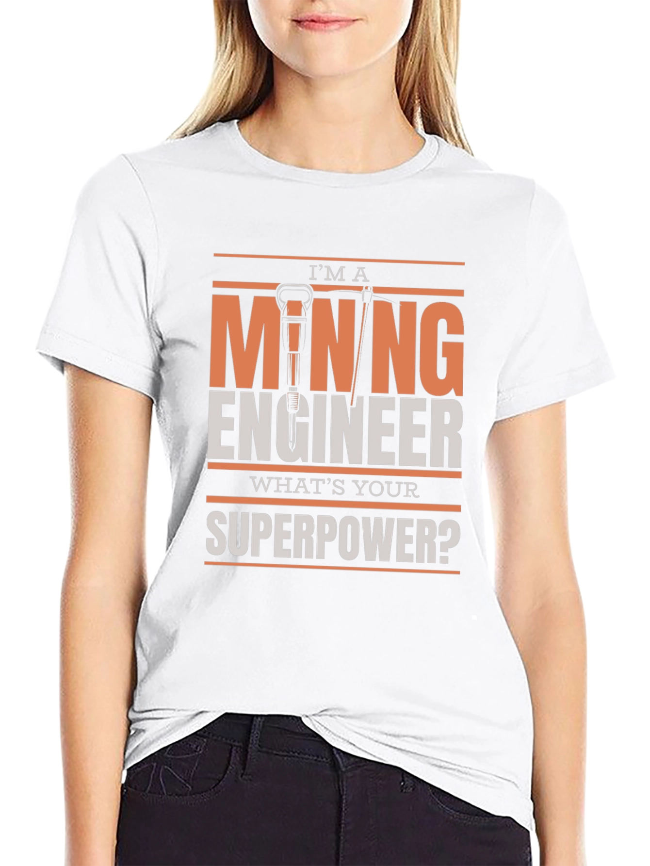 Mining Engineer Superpower T-Shirt