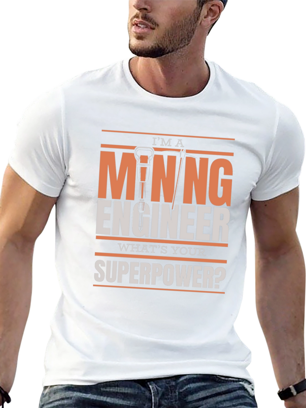 Mining Engineer Superpower T-Shirt